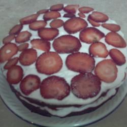 Simple Chocolate Strawberry Shortcake
