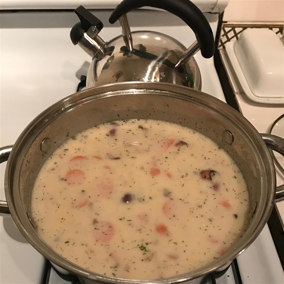 Quick Creamy Potato Soup 