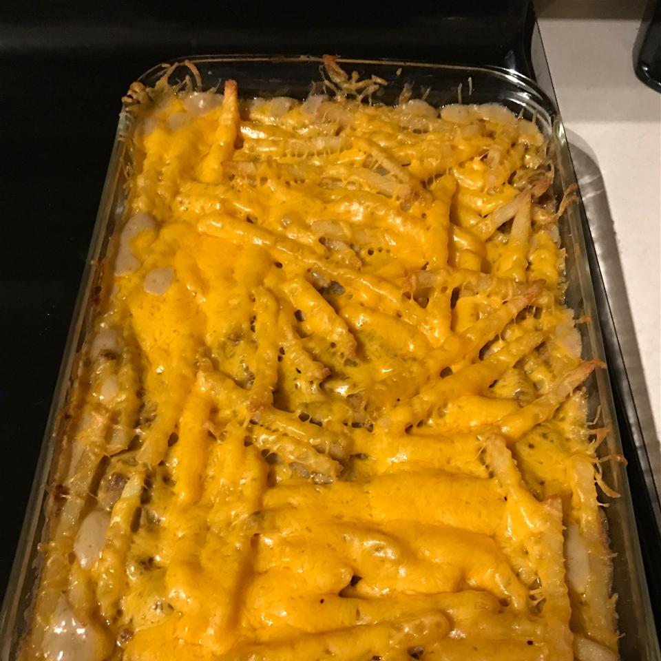 Cheeseburger and Fries Casserole 