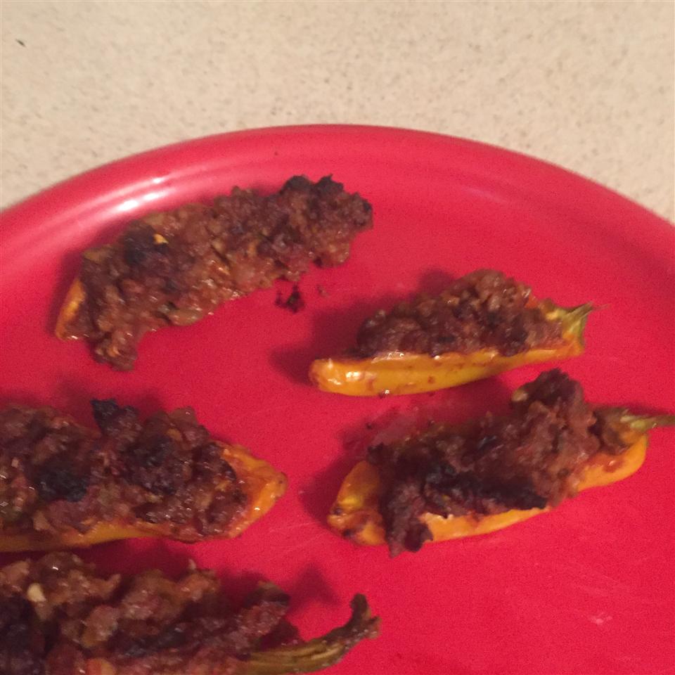 Spicy Sweet Pepper Poppers 