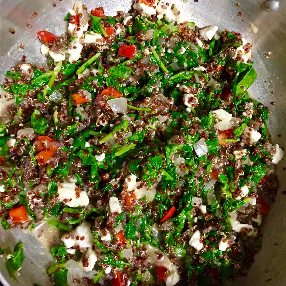 Red Quinoa and Tuscan Kale