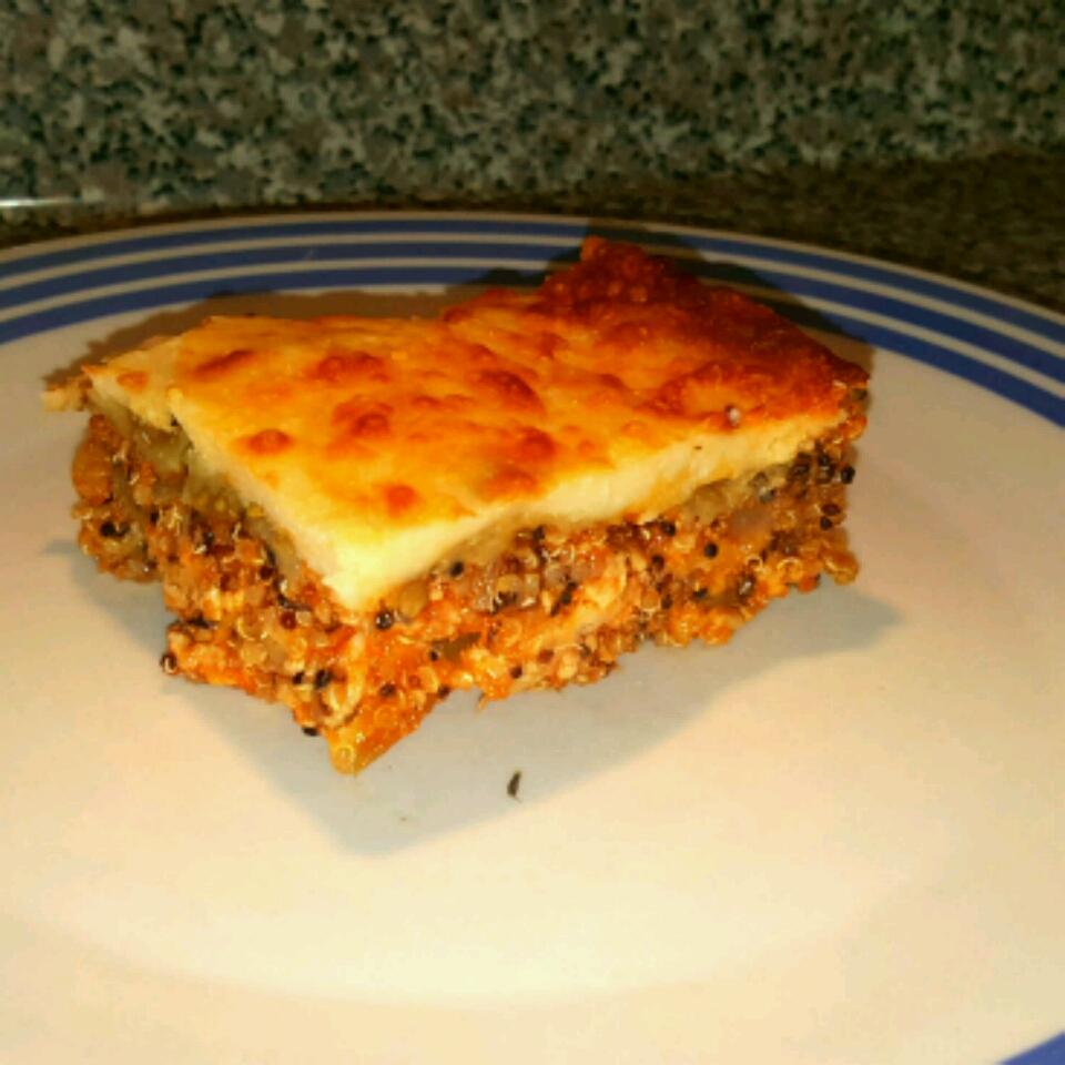 Low-Carb Turkey Quinoa Lasagna 