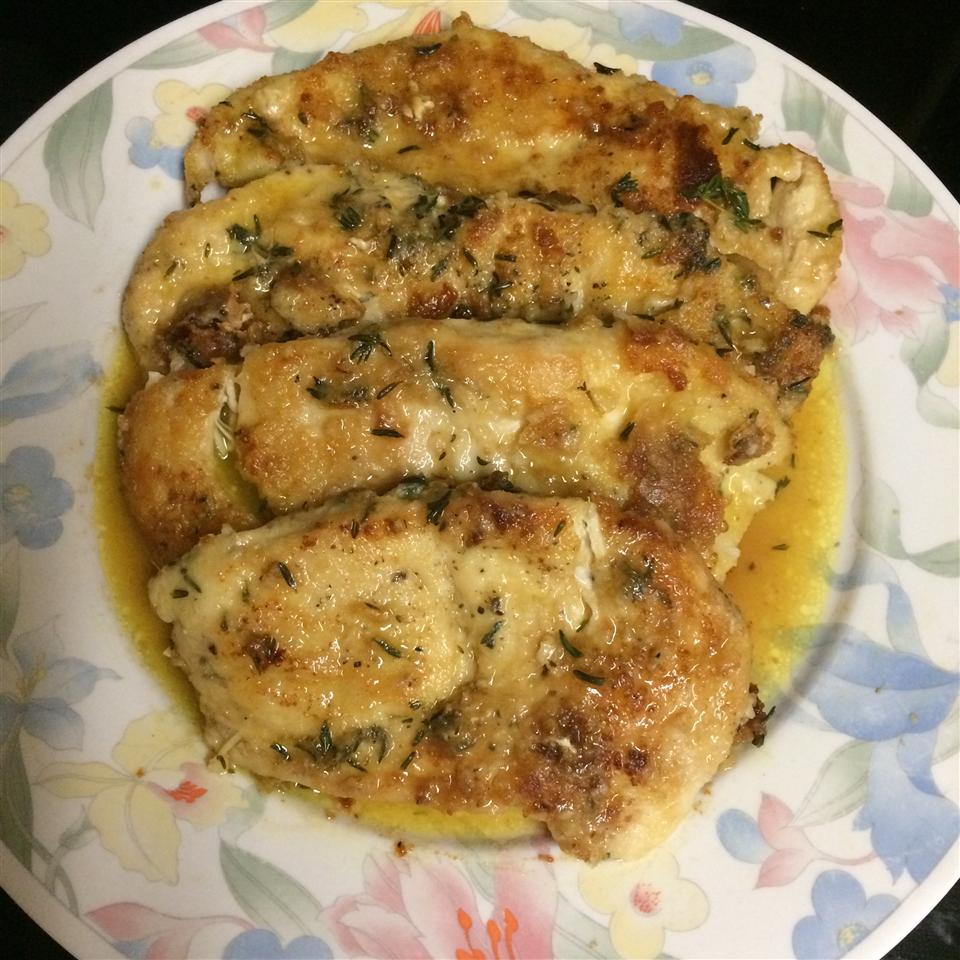 Pan-Seared Chicken with Thyme Doris Catalano