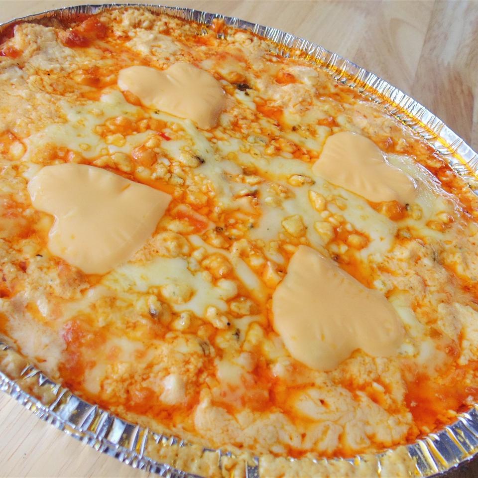 Quick and Easy Baked Buffalo Chicken Dip 