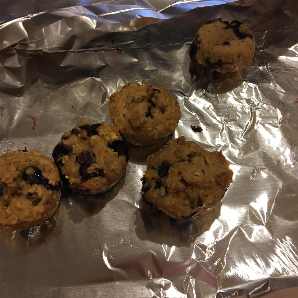 Oat and Blueberry Muffins Jacque Allen Larson