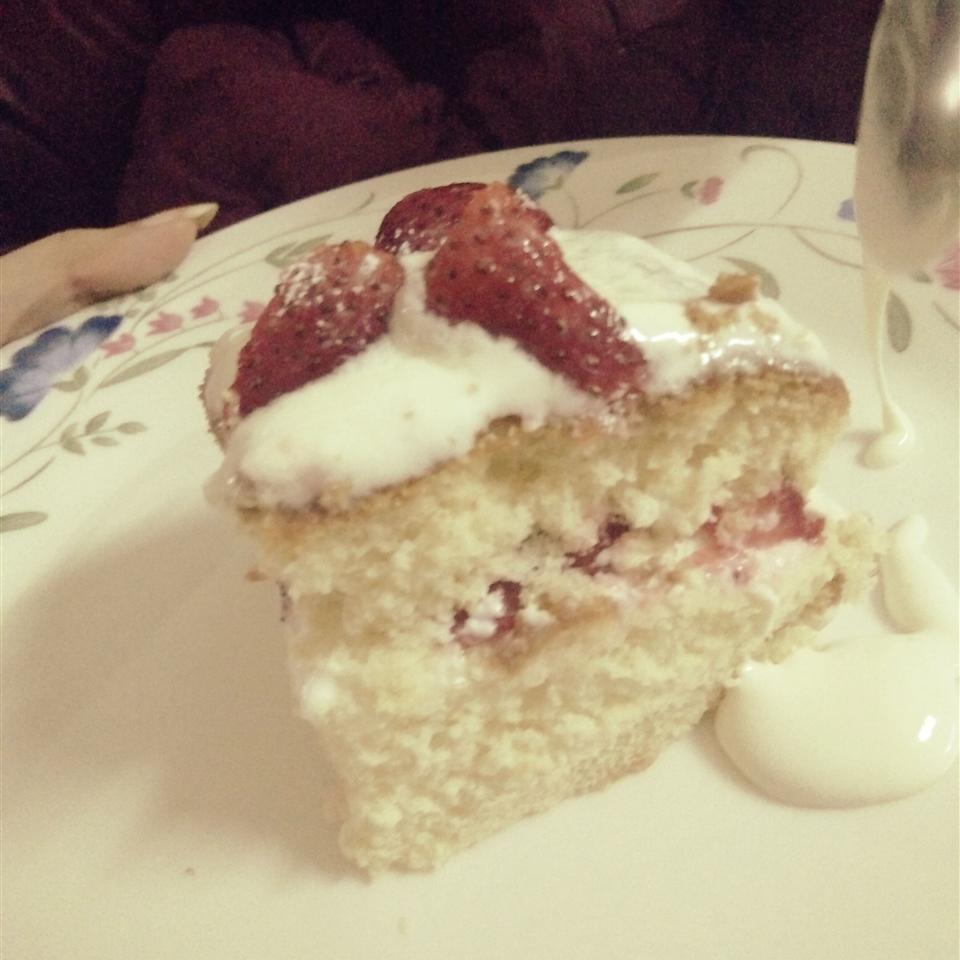 Cottage Pudding (Cake for Strawberry Shortcake) 