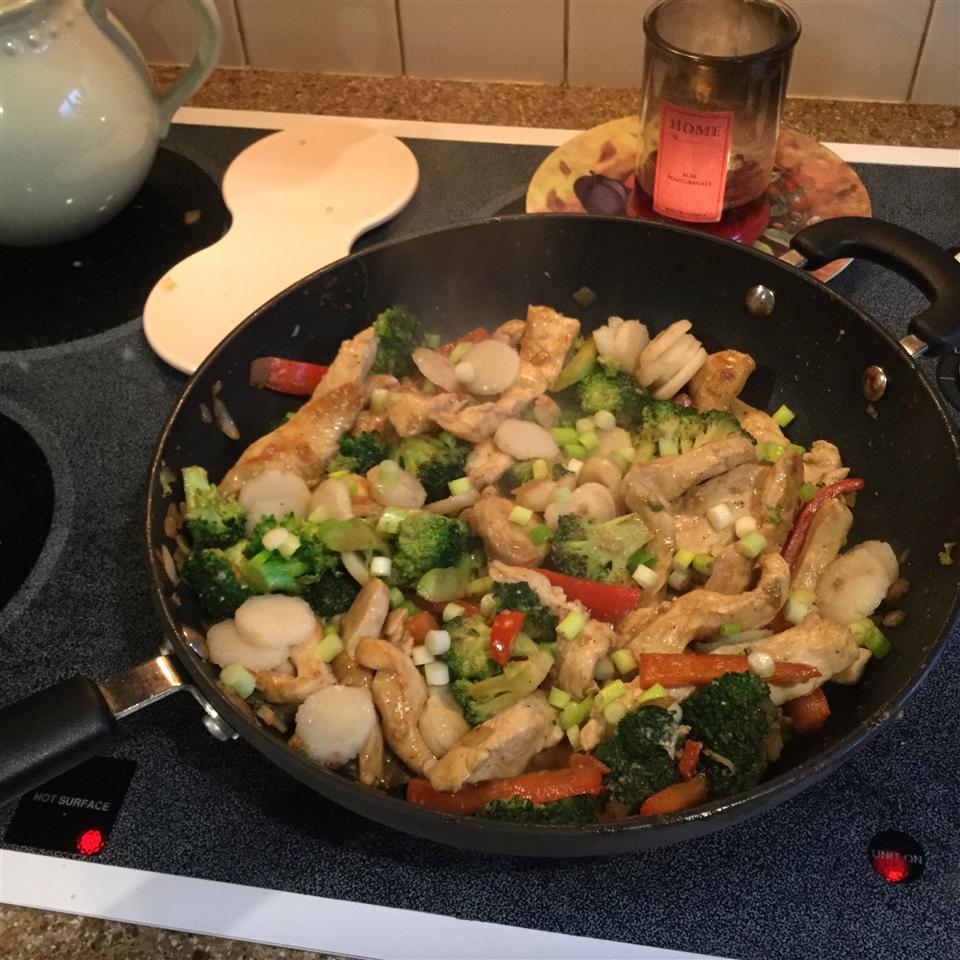 Stir-Fry Chicken and Broccoli 