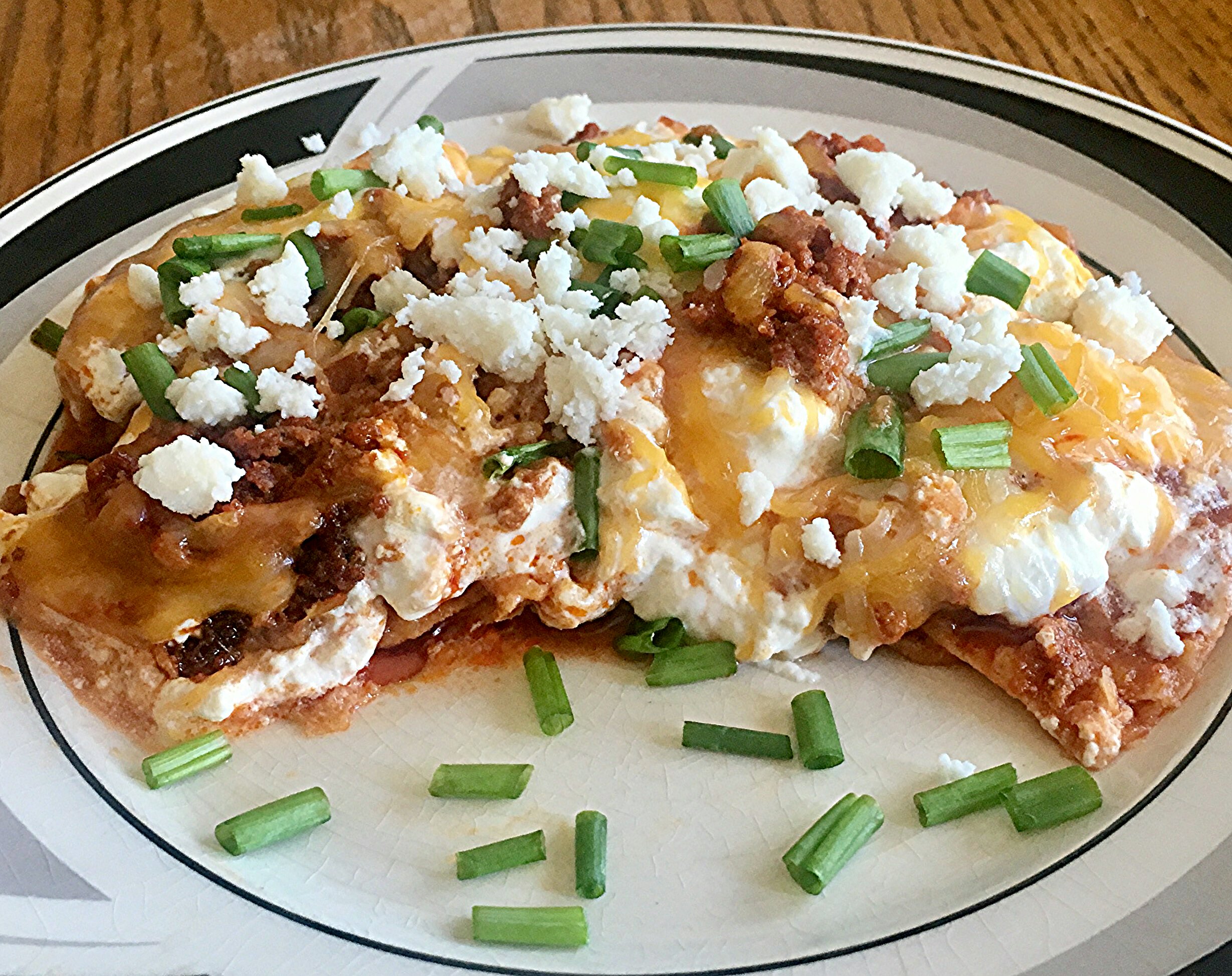 Easy Microwave Chilaquiles