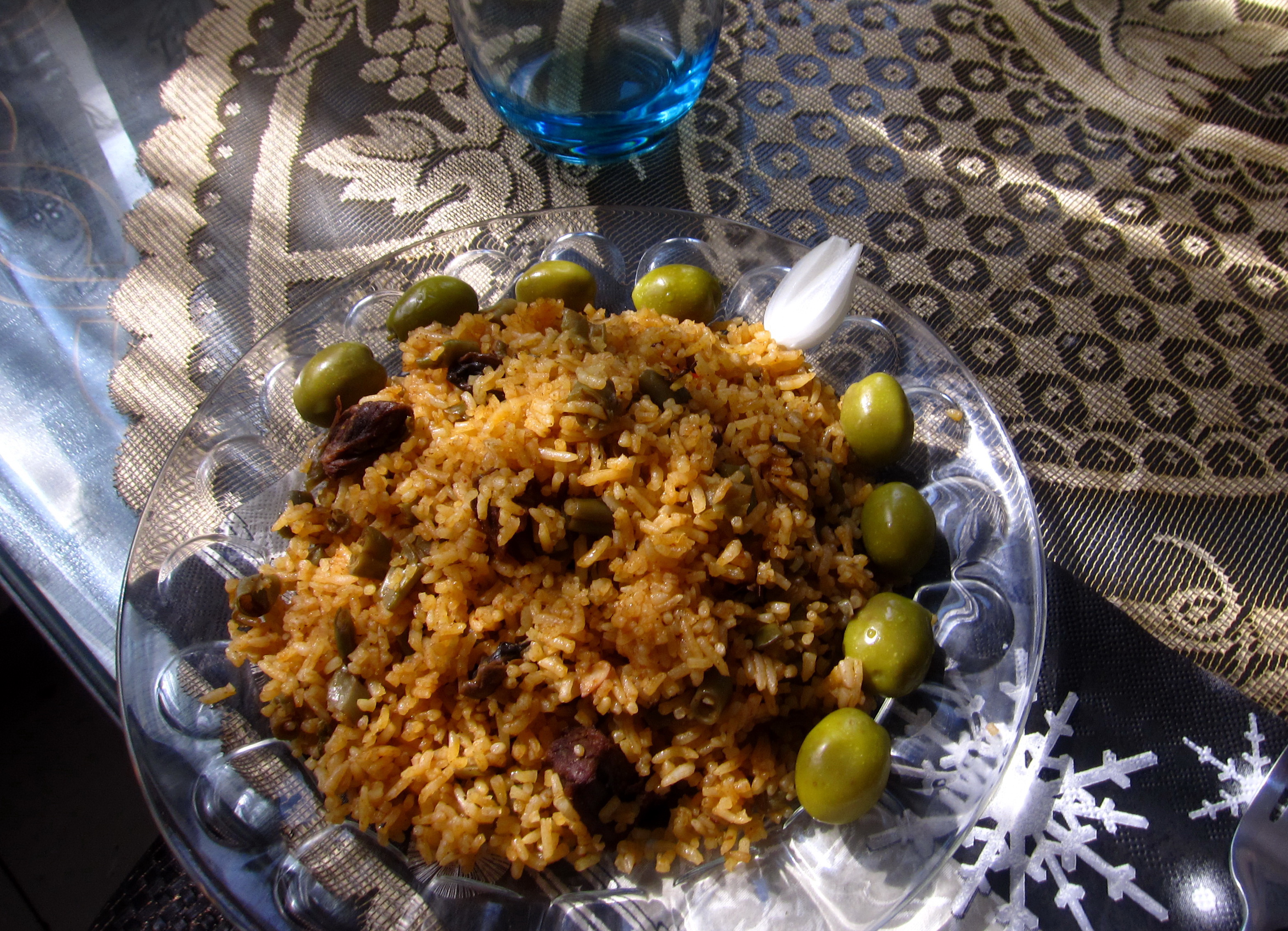 Lubia Polo (Green Bean Rice) 