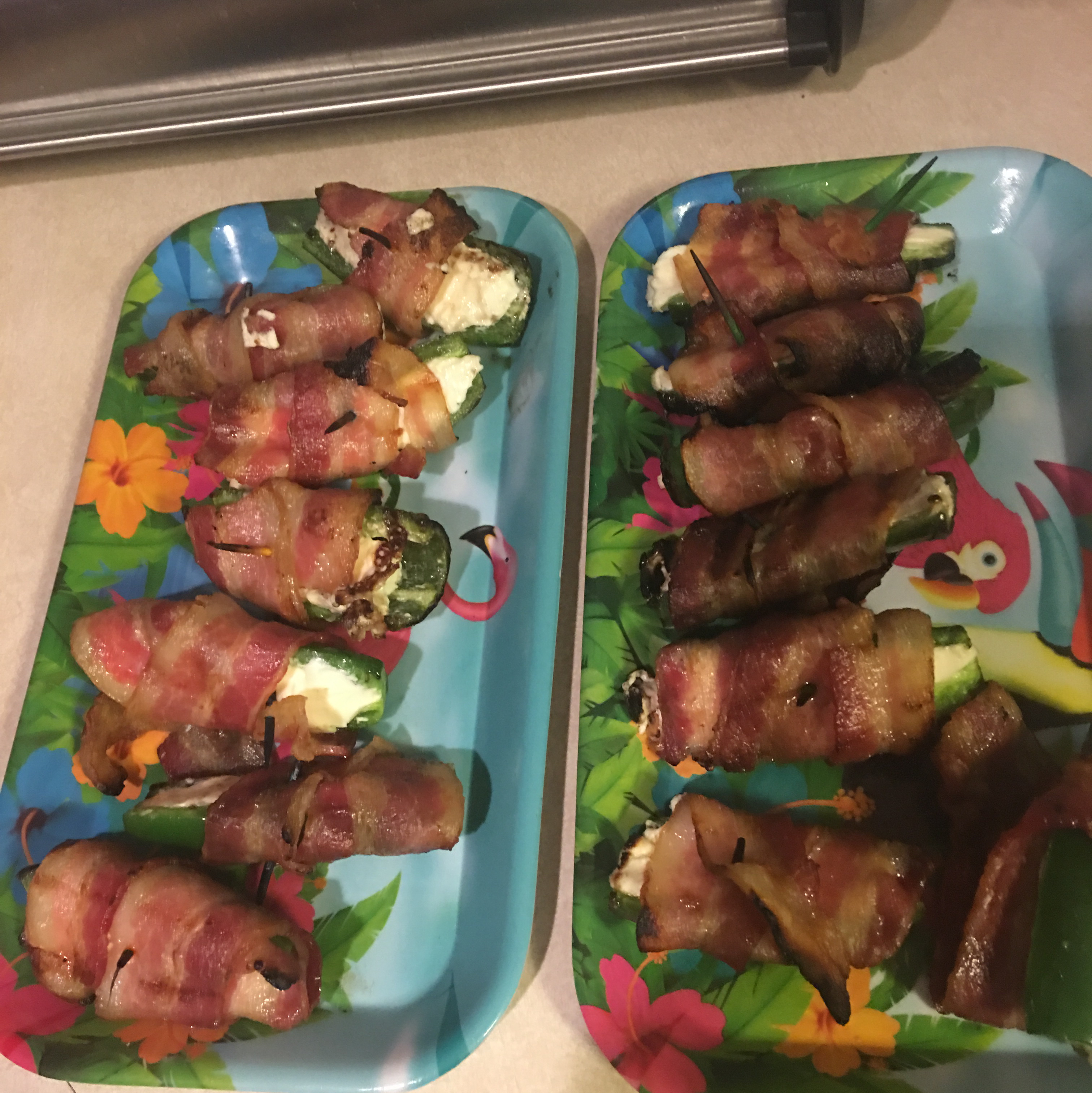 Grilled Bacon Jalapeno Wraps 