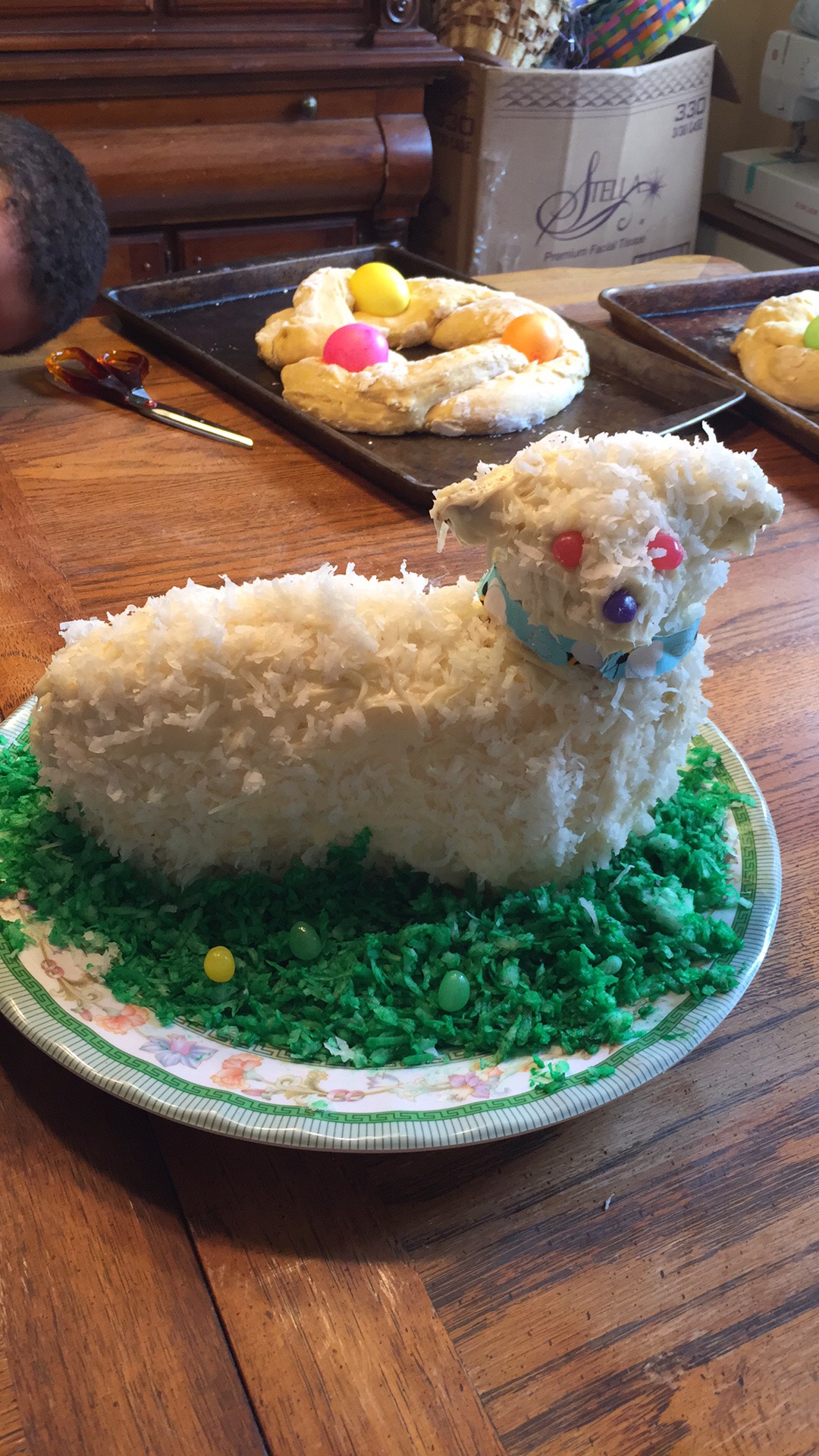 Easter Lamb Cake II 