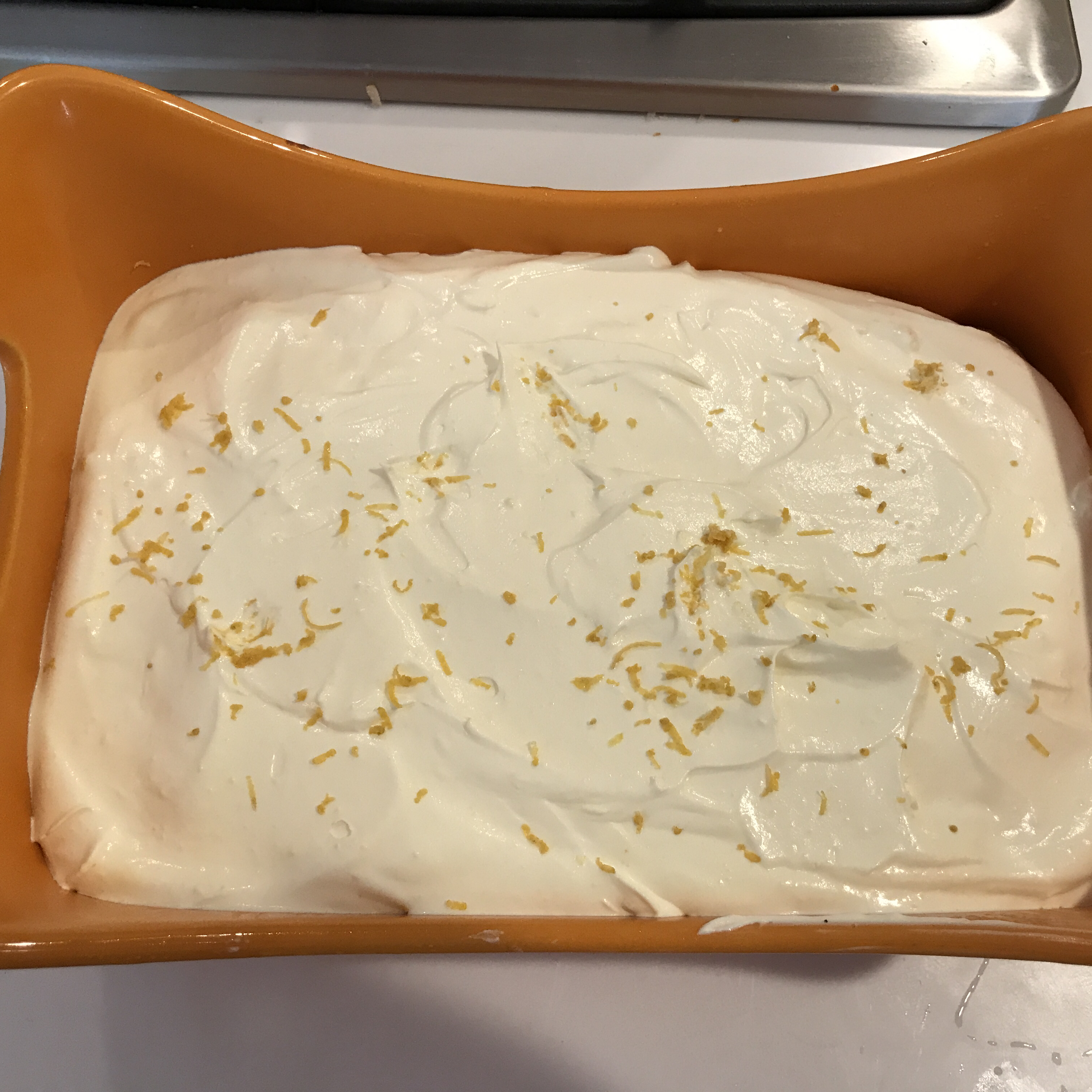 Lemon Cooler Cream Cake 