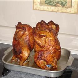 Roasted Soda Can Chicken 