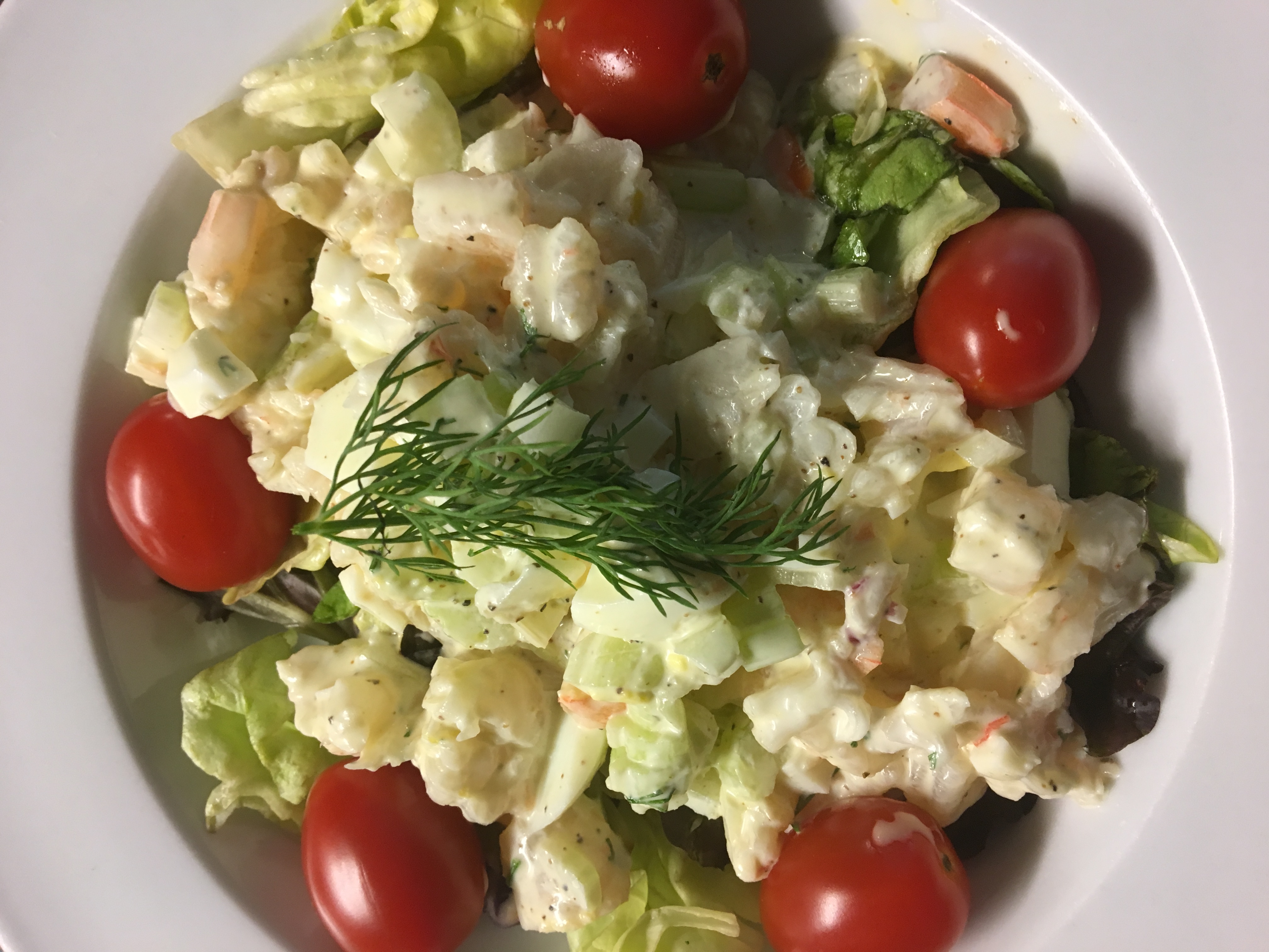 Shrimp Egg Salad