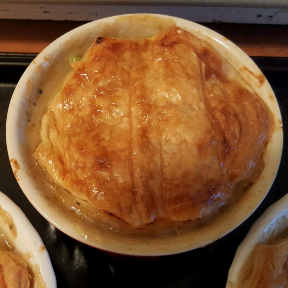 Chicken Pot Pies with Puff Pastry Dave Thompson