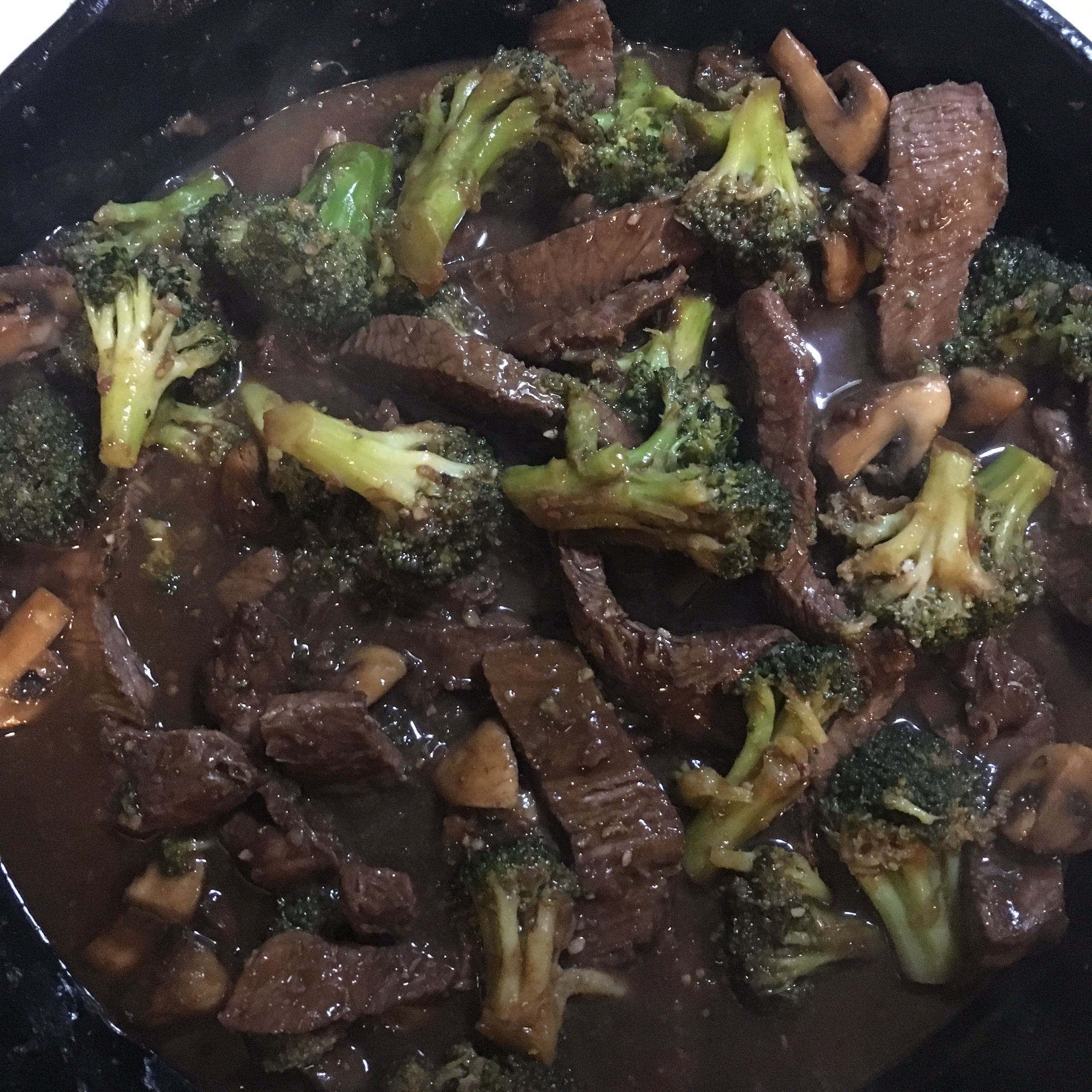 Charred Broccoli Beef 