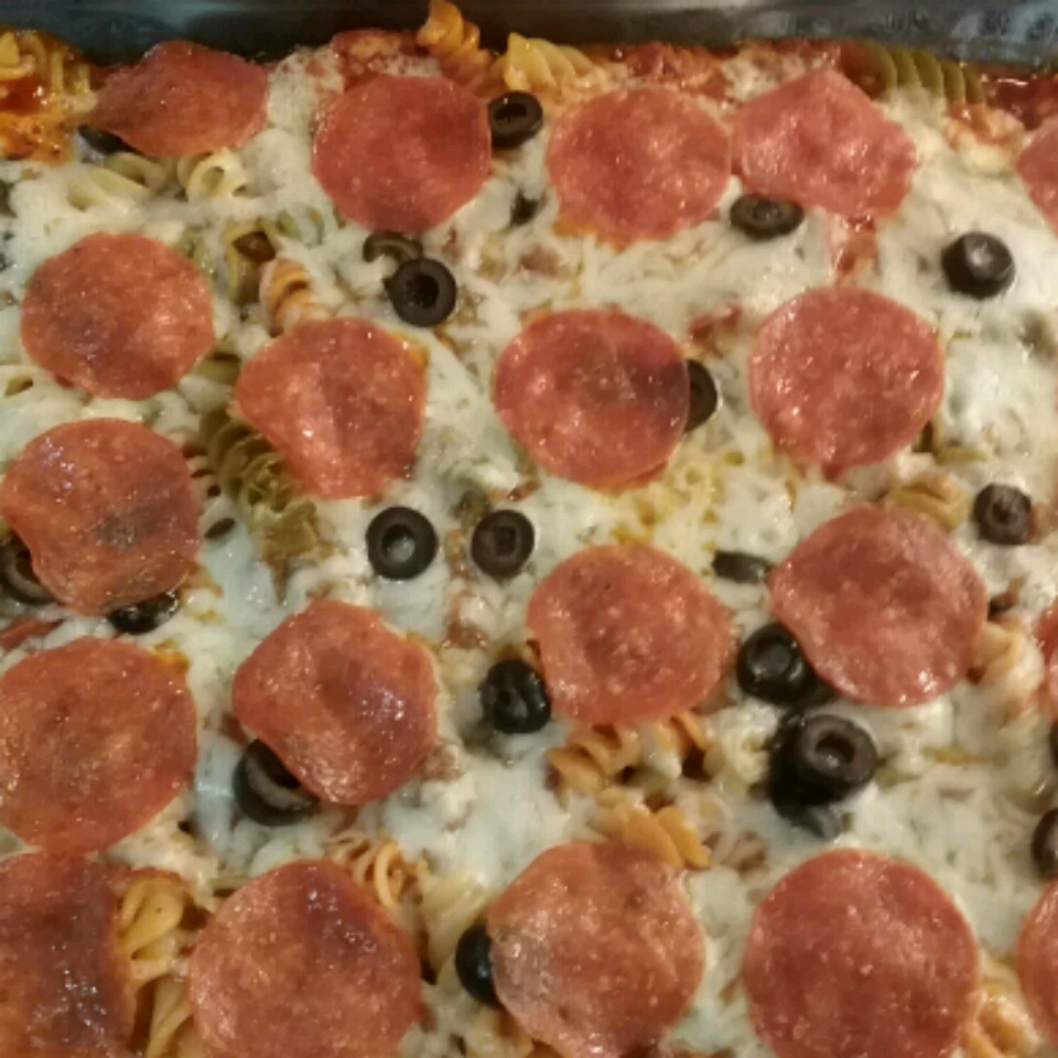 Pepperoni Pizza Casserole 