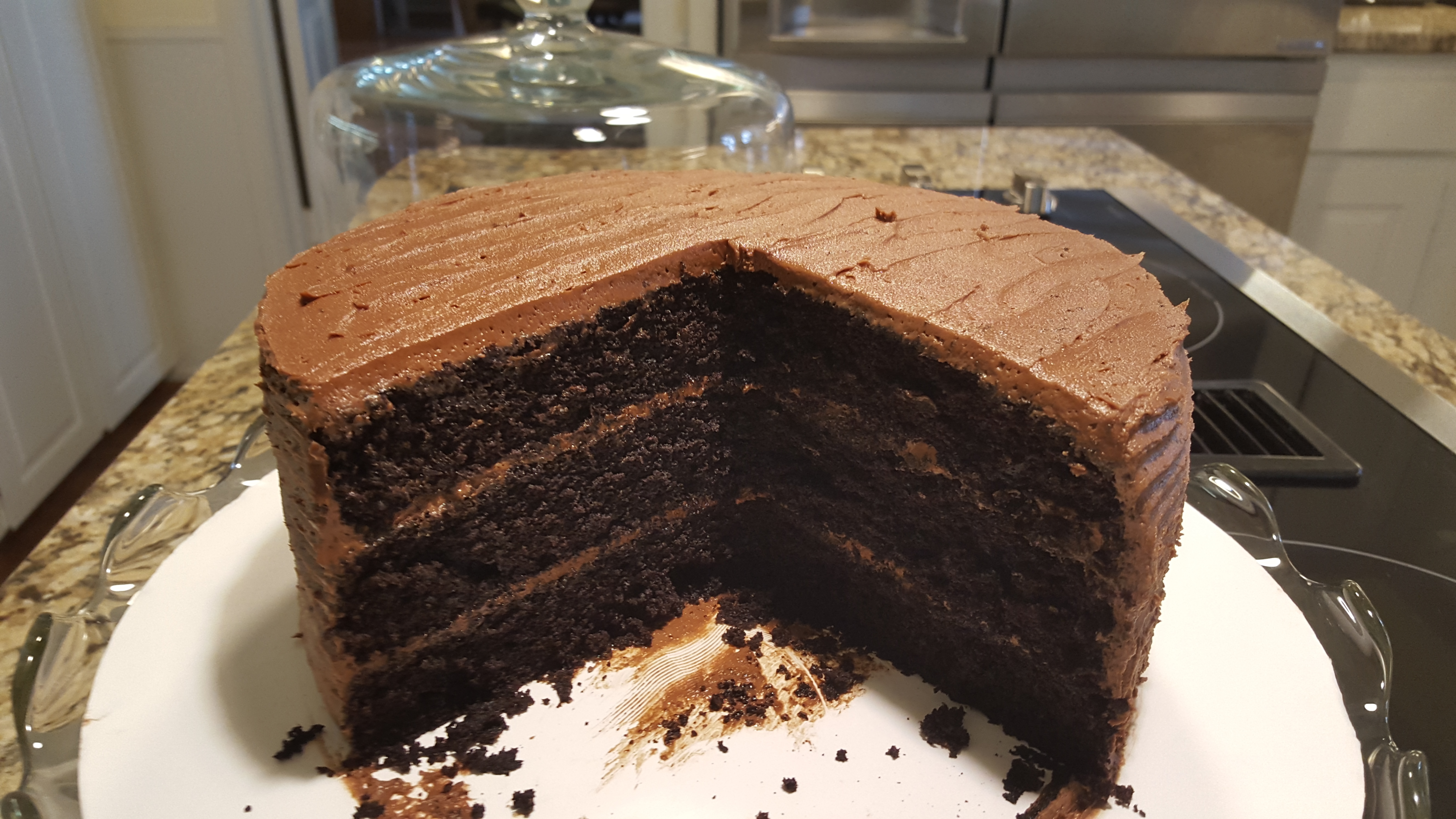 Dark Chocolate Cake I 