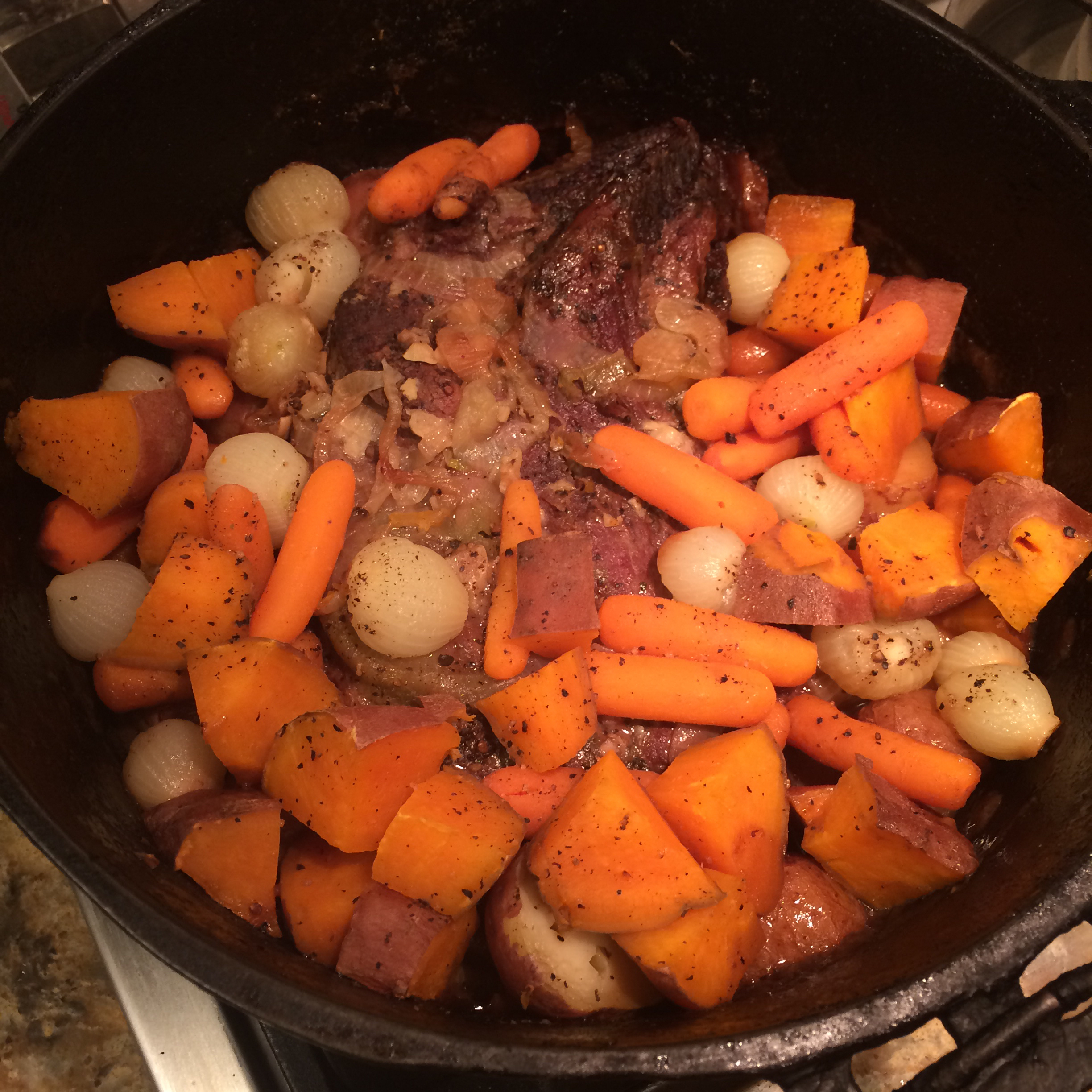Awesome Red Wine Pot Roast 