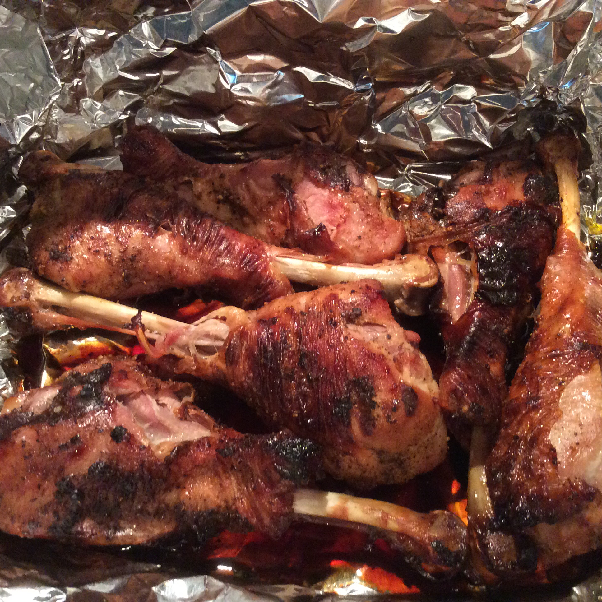 Grilled Turkey Legs katherine