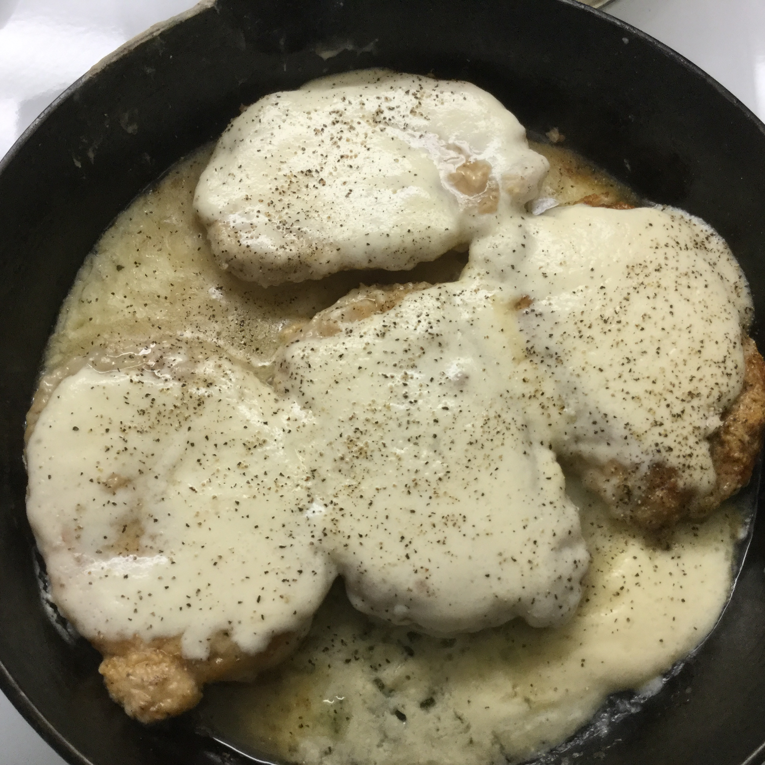 Pork Chops with Delicious Gravy