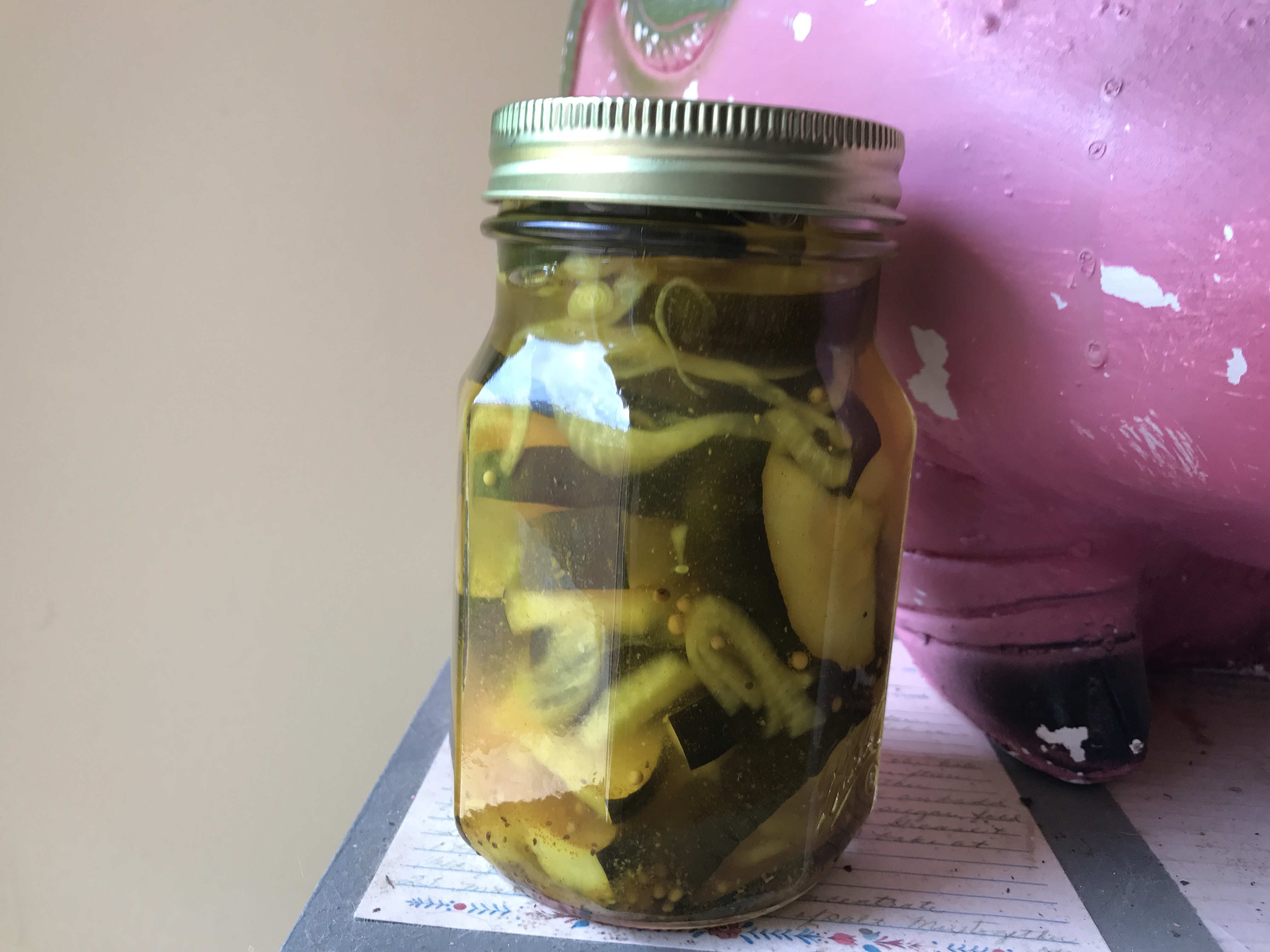 Zucchini Pickles 