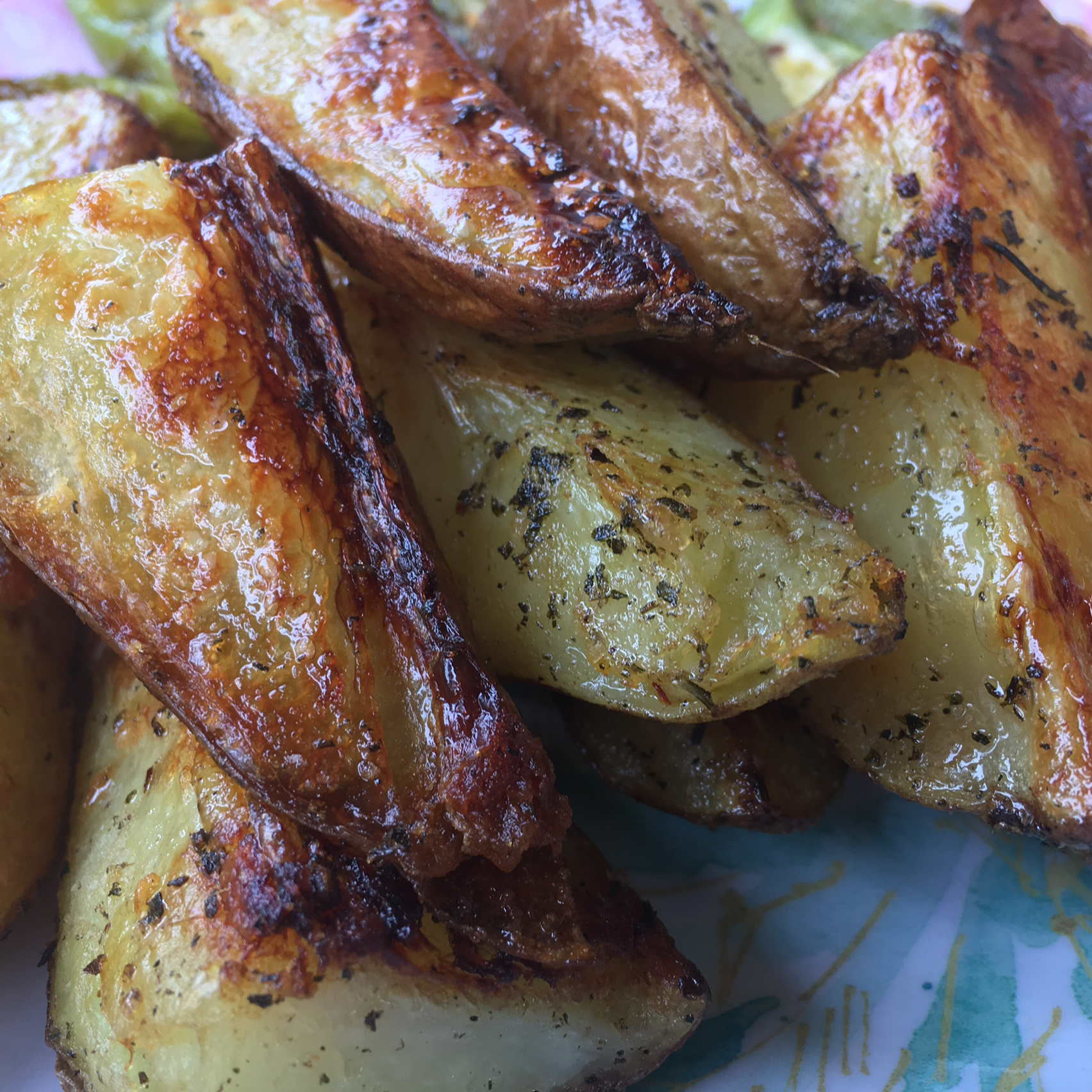 Grilled Potato Wedges 