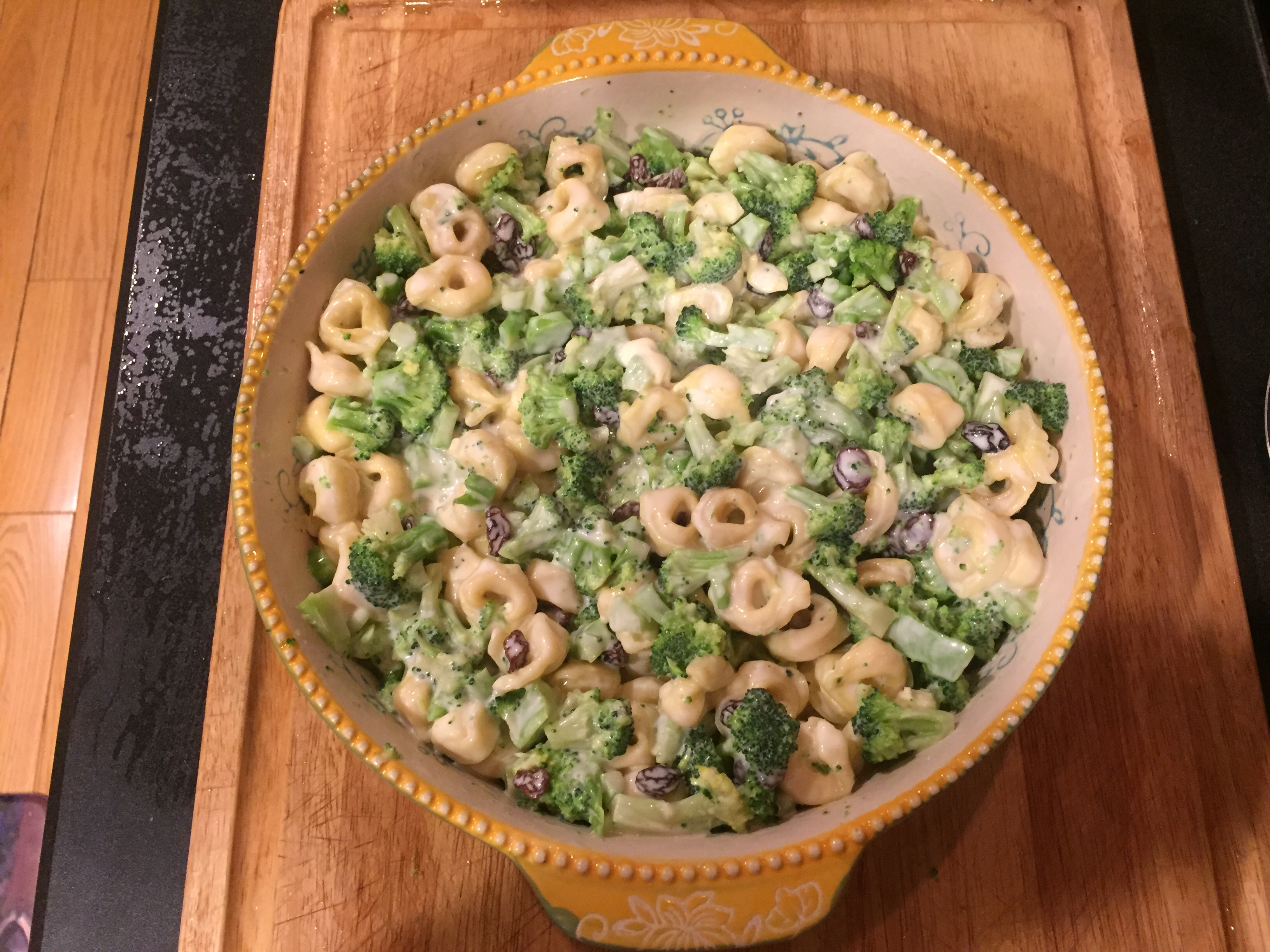 Broccoli and Tortellini Salad 