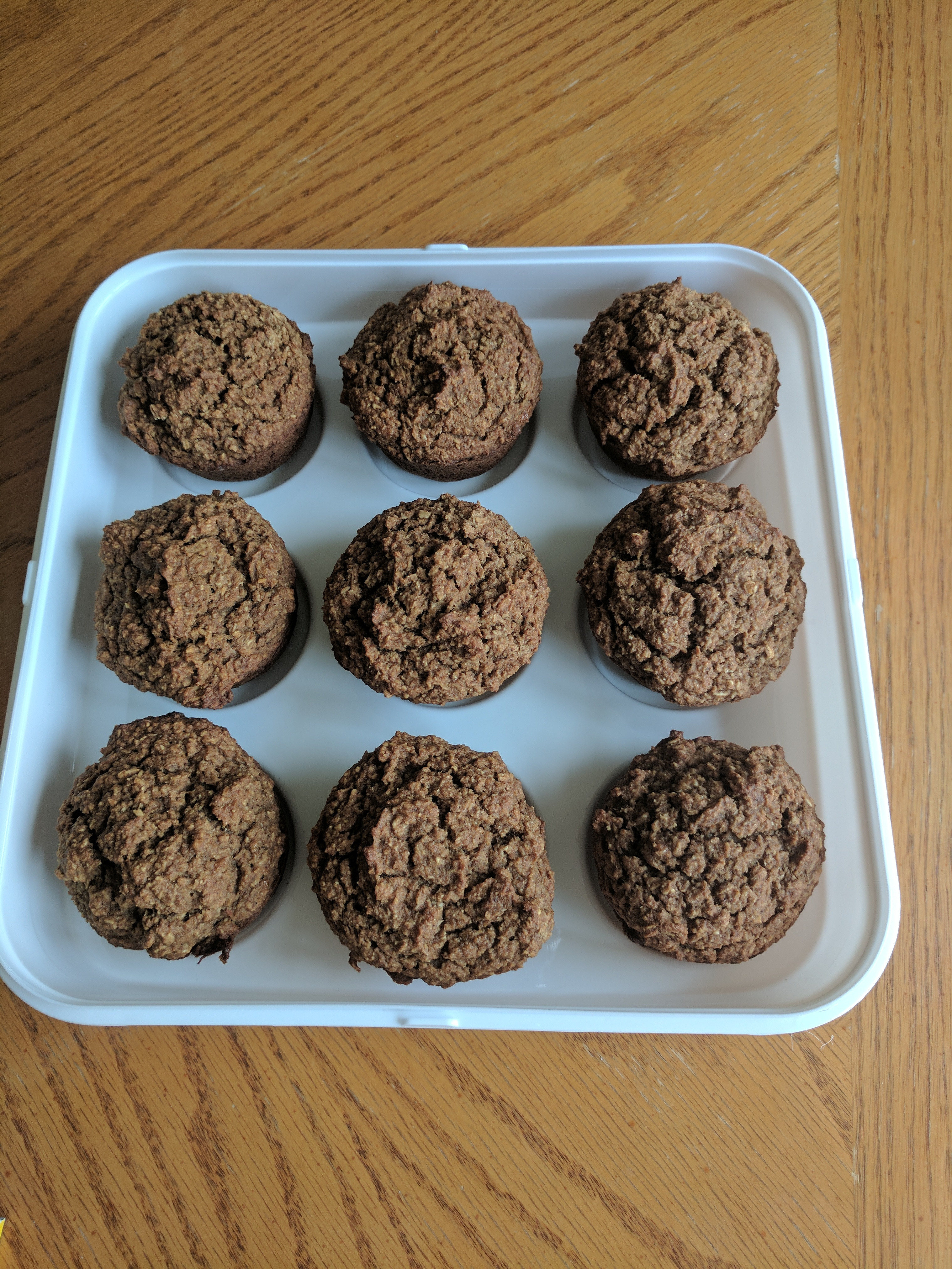 Bran-Gingerum Muffins