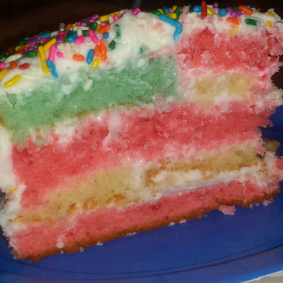 American Flag Cake 