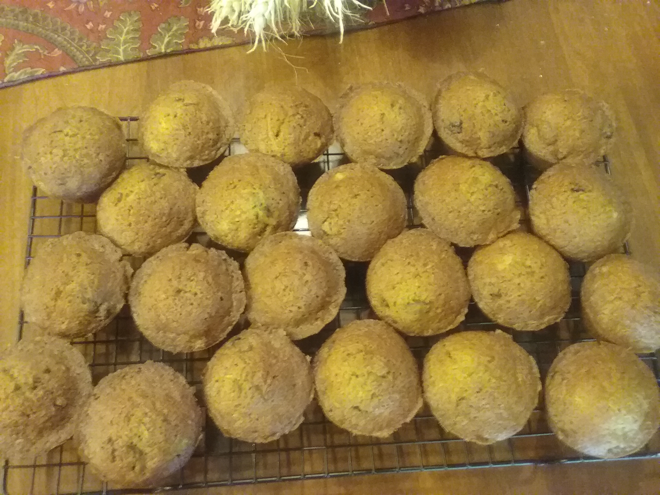 Pineapple Zucchini Muffins 