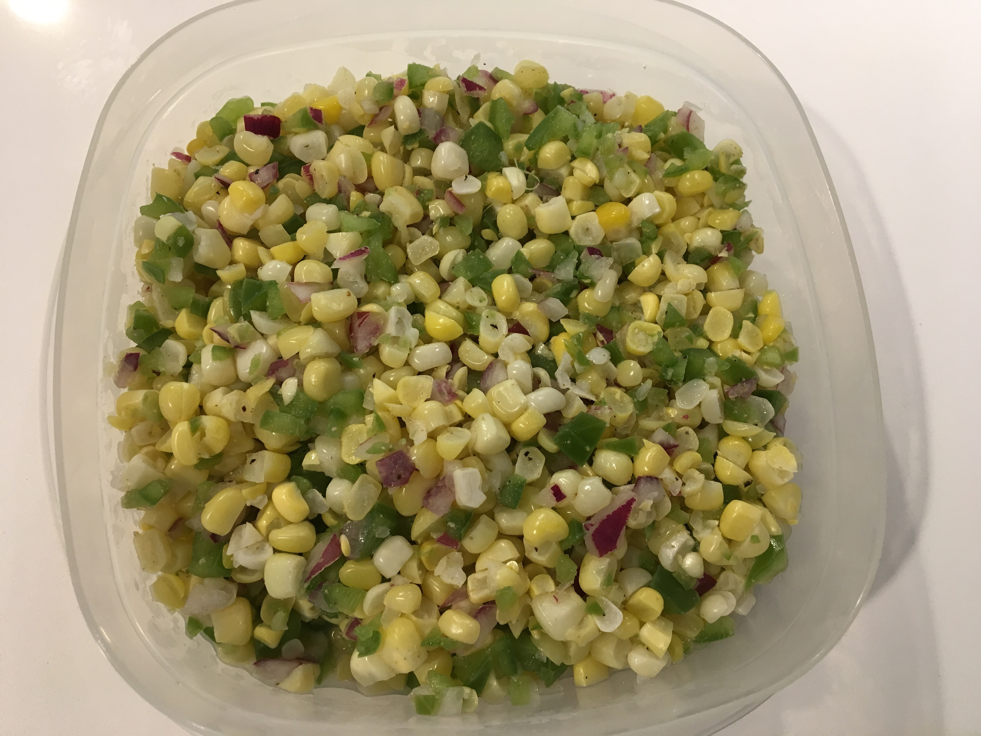 Corn and Green Pepper Salad LynneW
