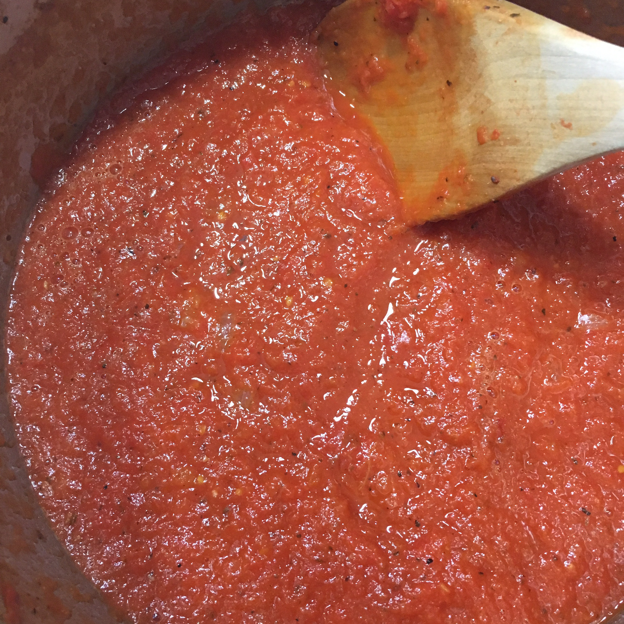 Canning Pizza or Spaghetti Sauce from Fresh Tomatoes 