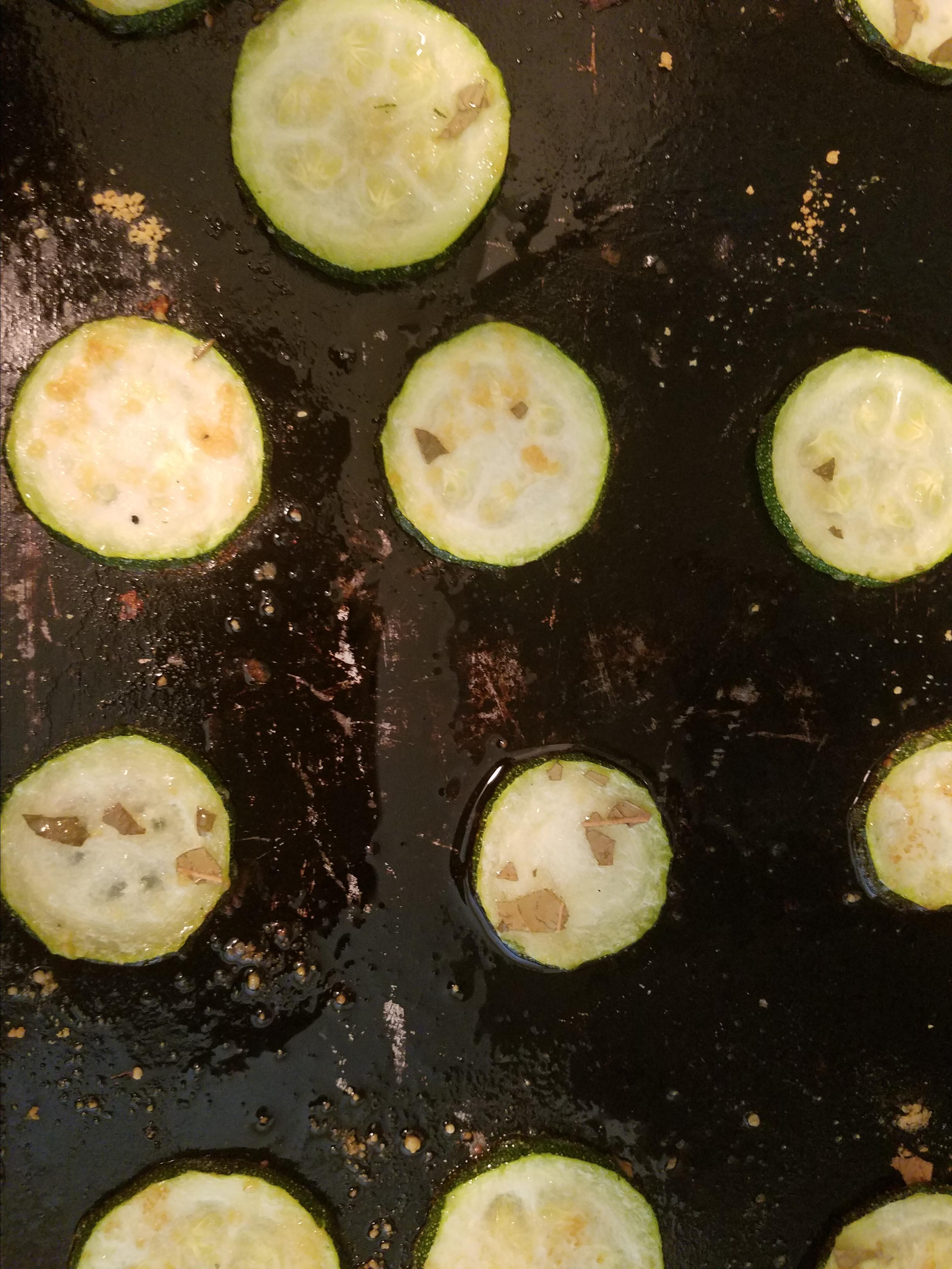 Baked Zucchini Chips 