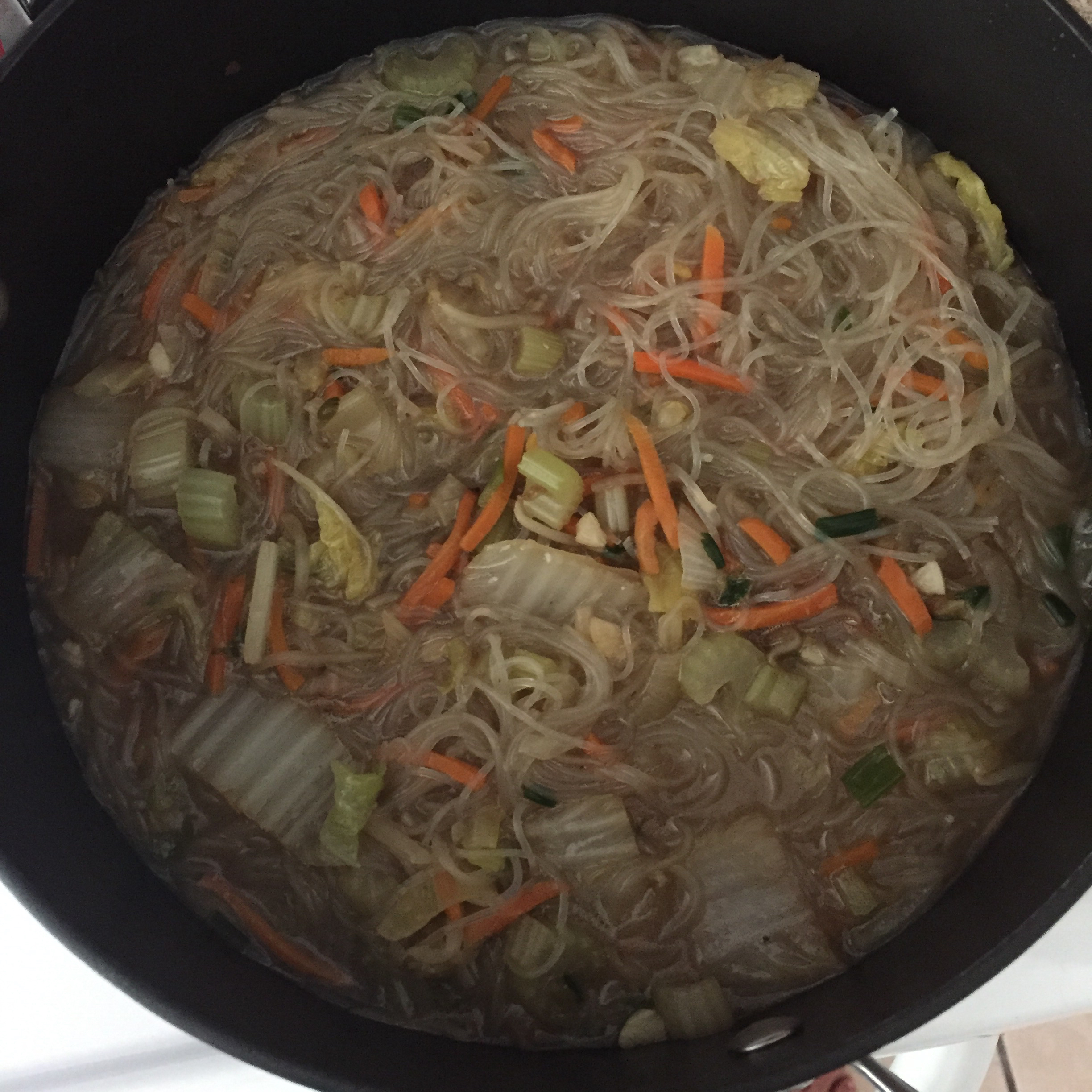 Shrimp Noodle Soup 