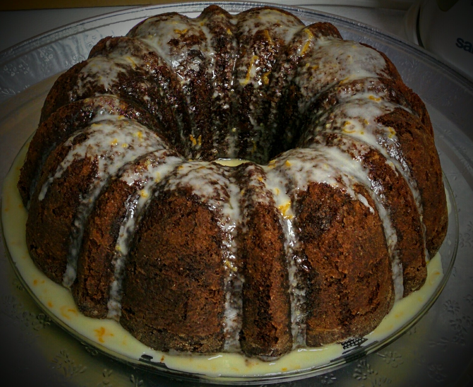 Zucchini Chocolate Orange Cake 