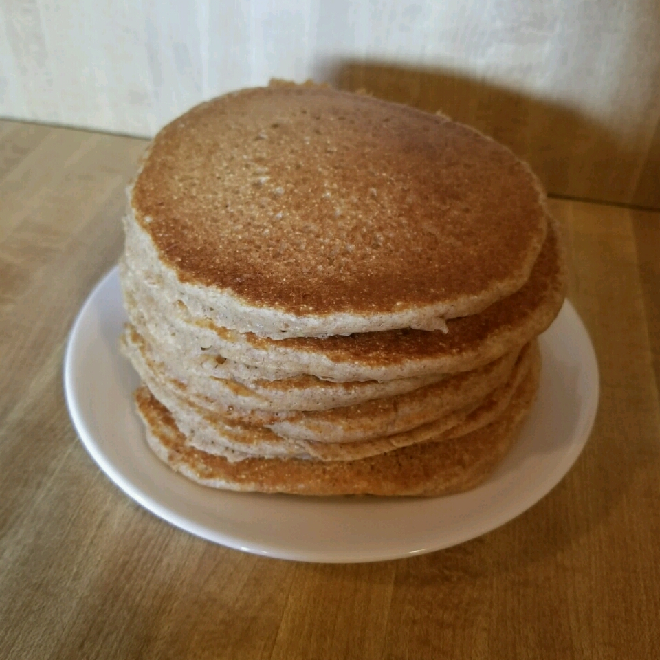 100% Whole Wheat Pancakes 