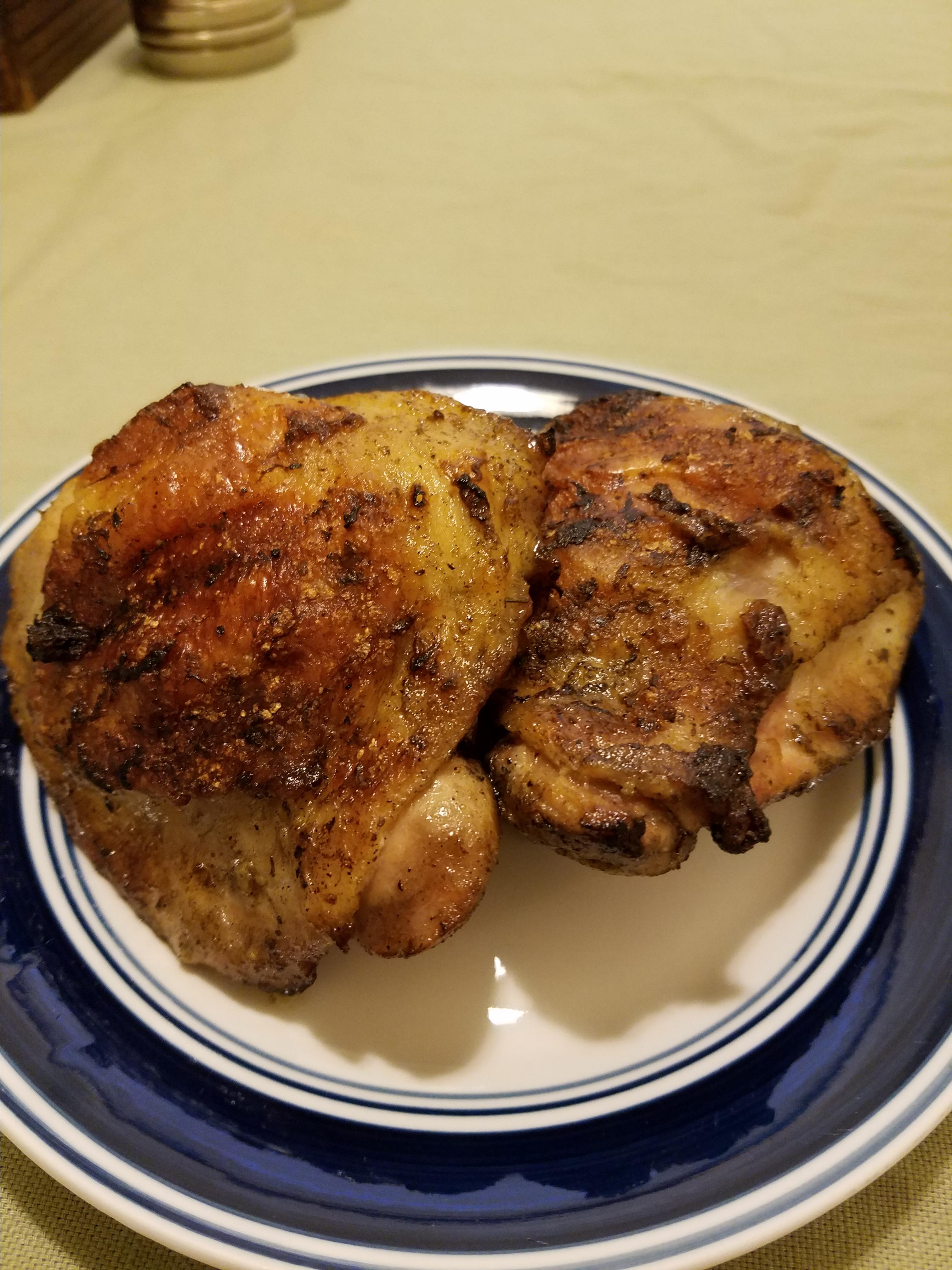 Grilled Chicken Thighs and Marinade Cooking Daddy
