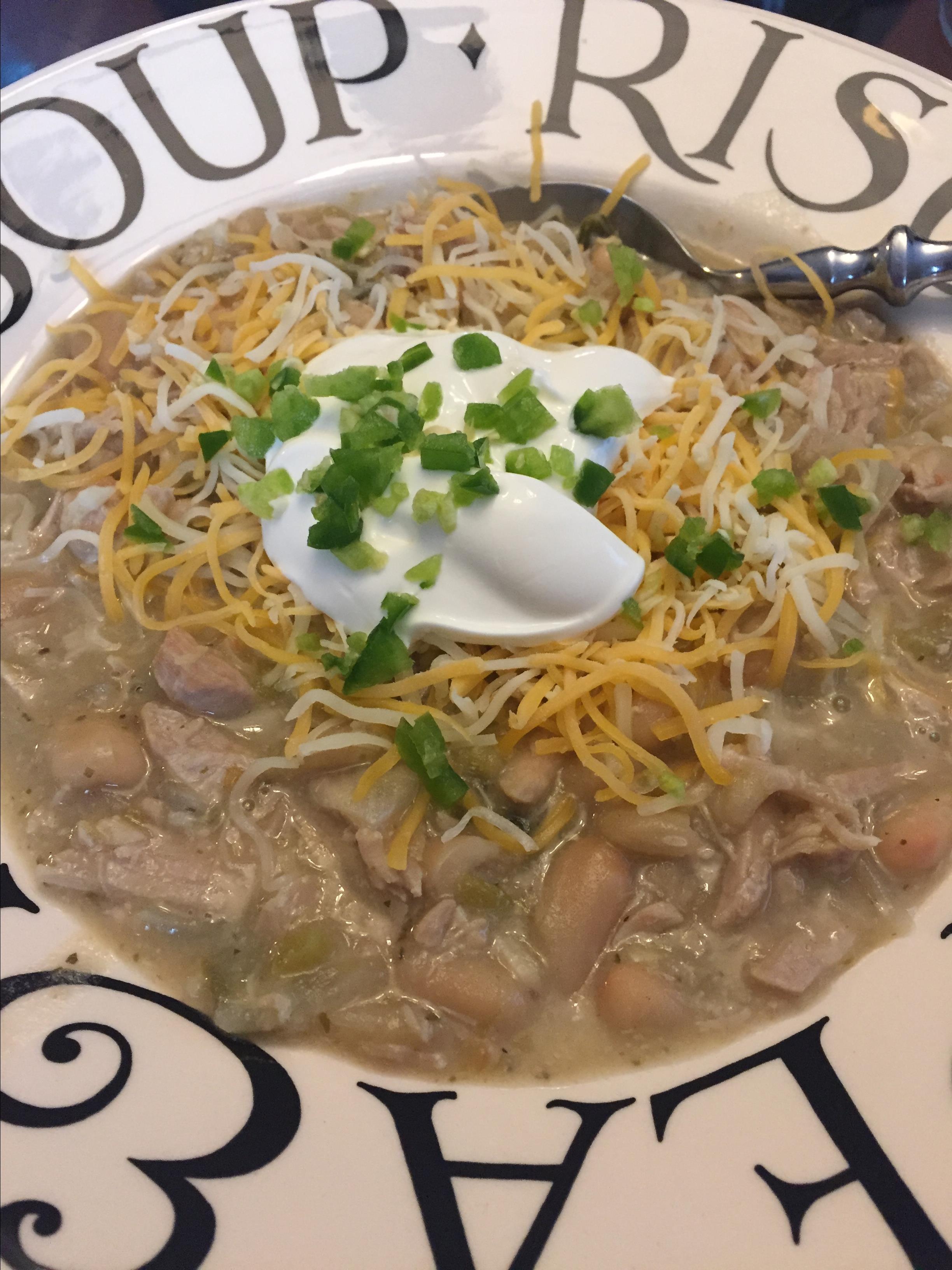 Quick and Easy White Chili 