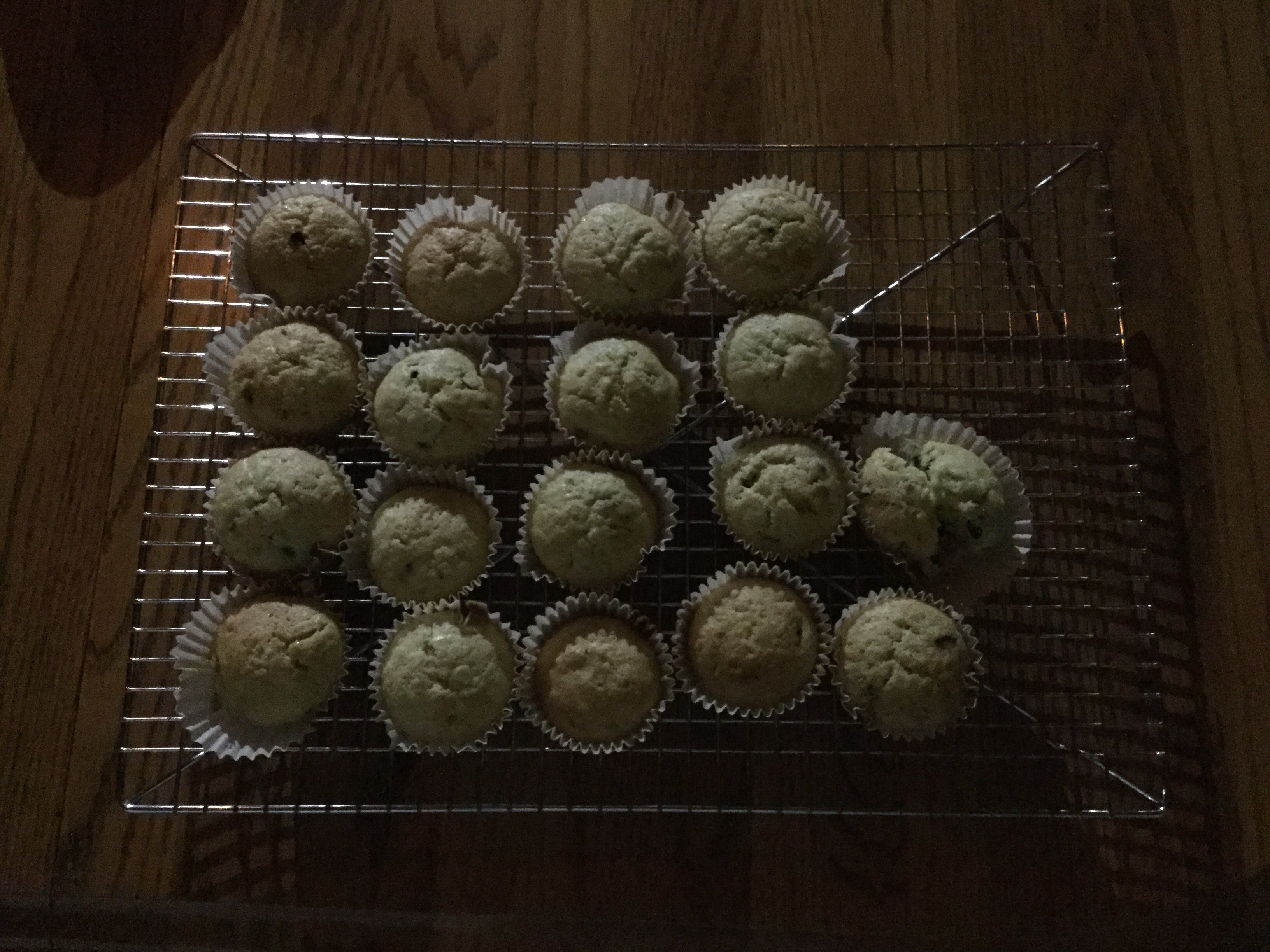 Zucchini Raisin Muffins 