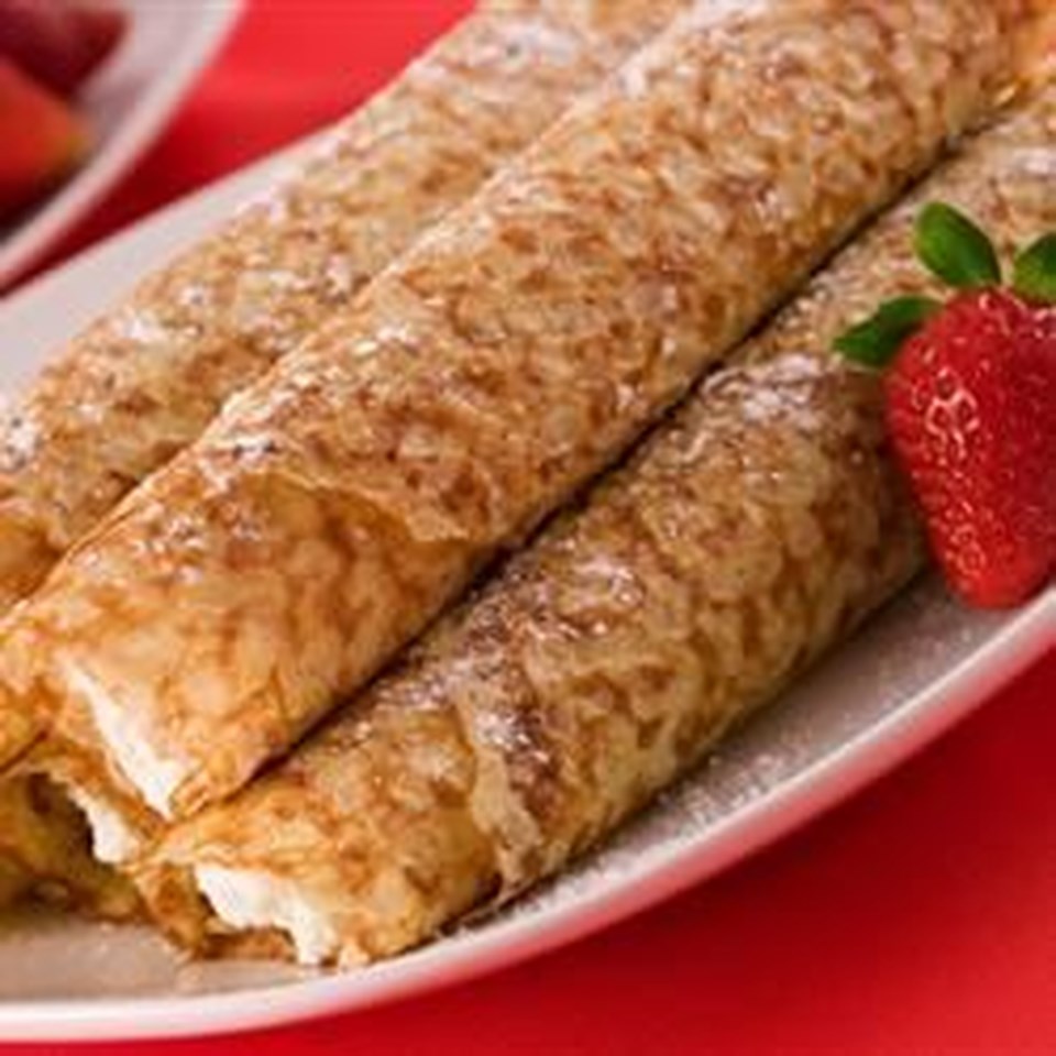 Traditional Cheese Blintzes