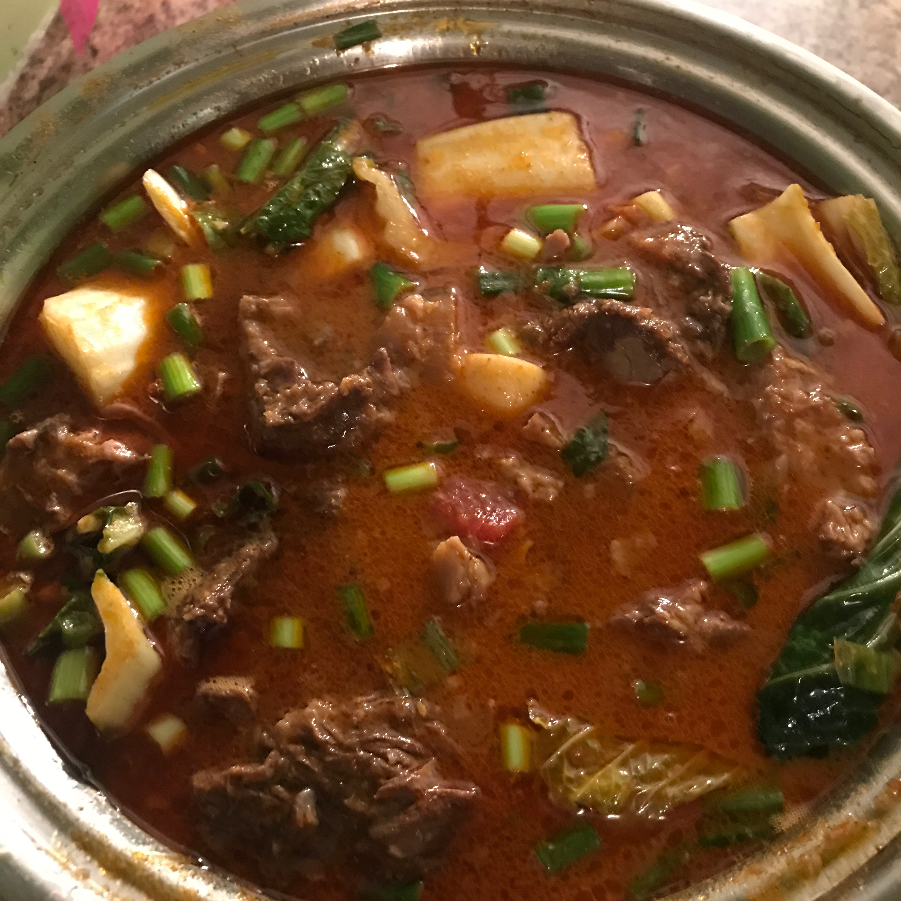 Slow Cooker Red Curry Beef Pot Roast 