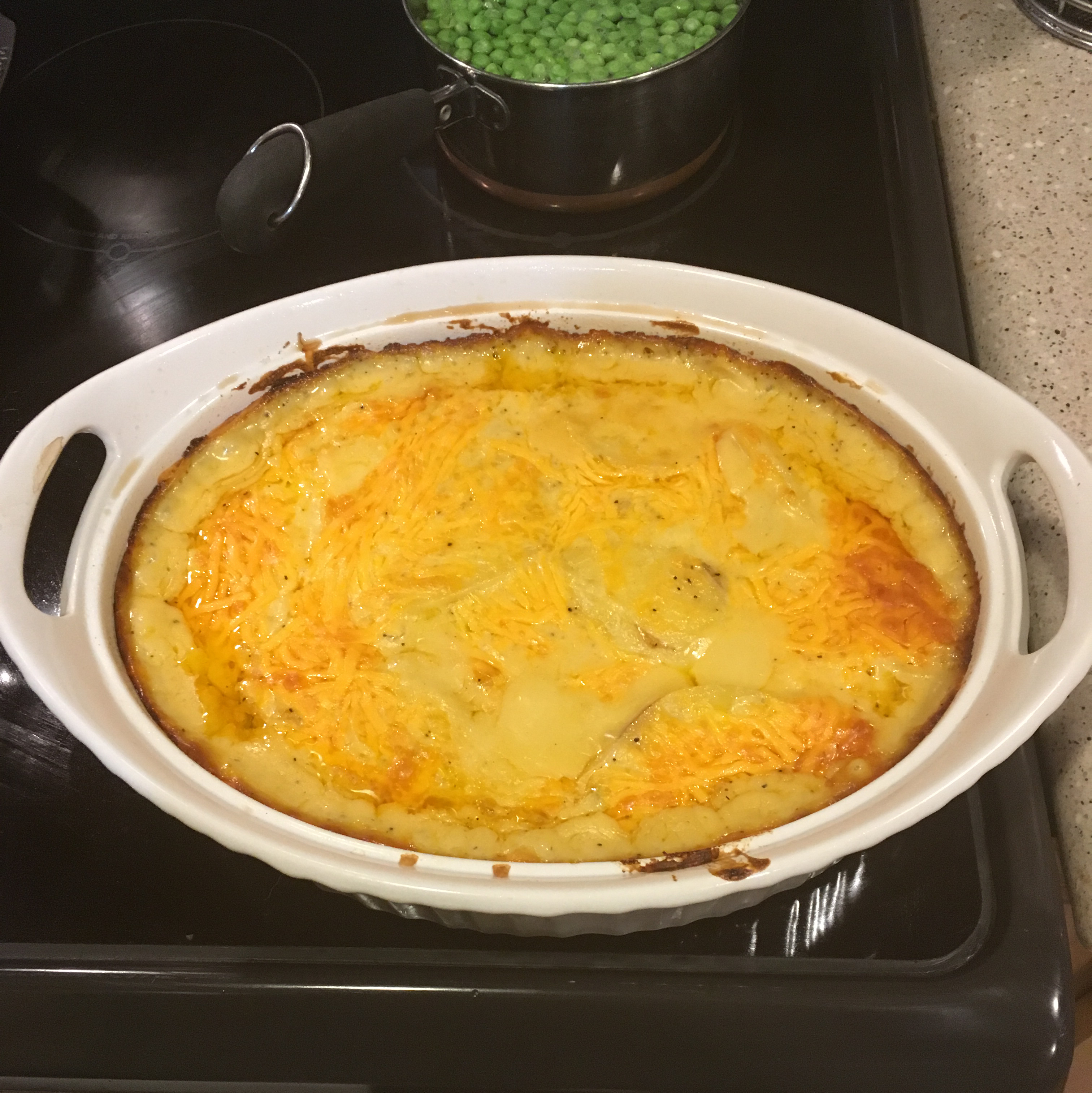 Mom's Red Scalloped Potatoes 