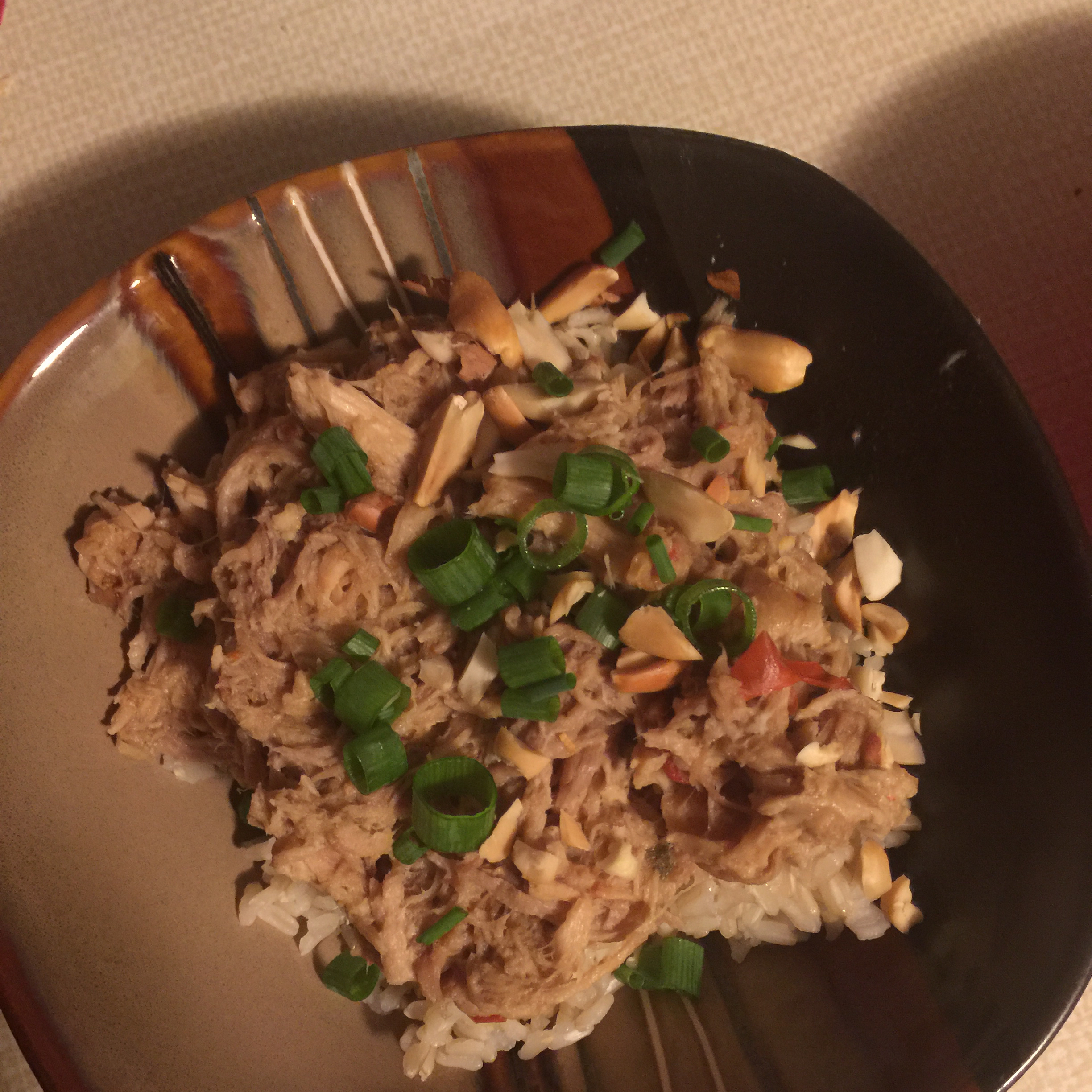 Slow Cooker Thai Pork with Rice cooking_dad123