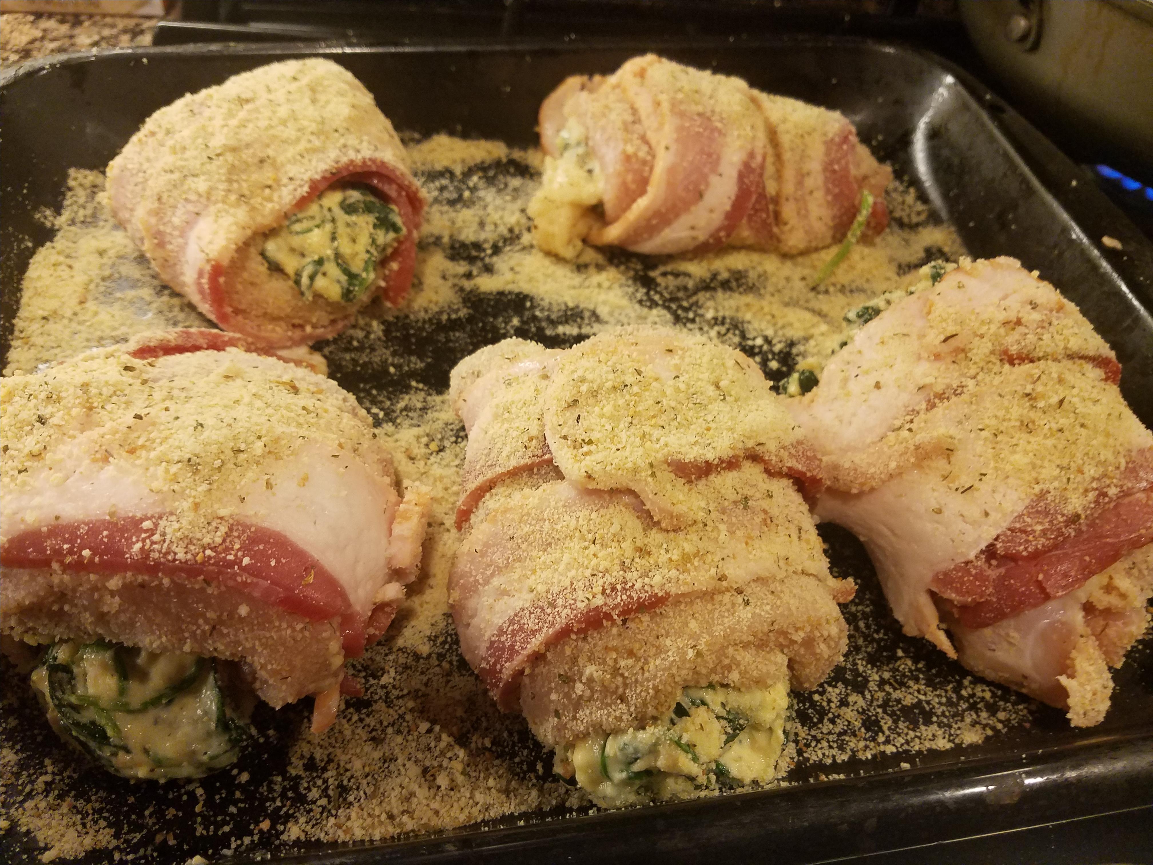 Spinach Stuffed Chicken Breast 