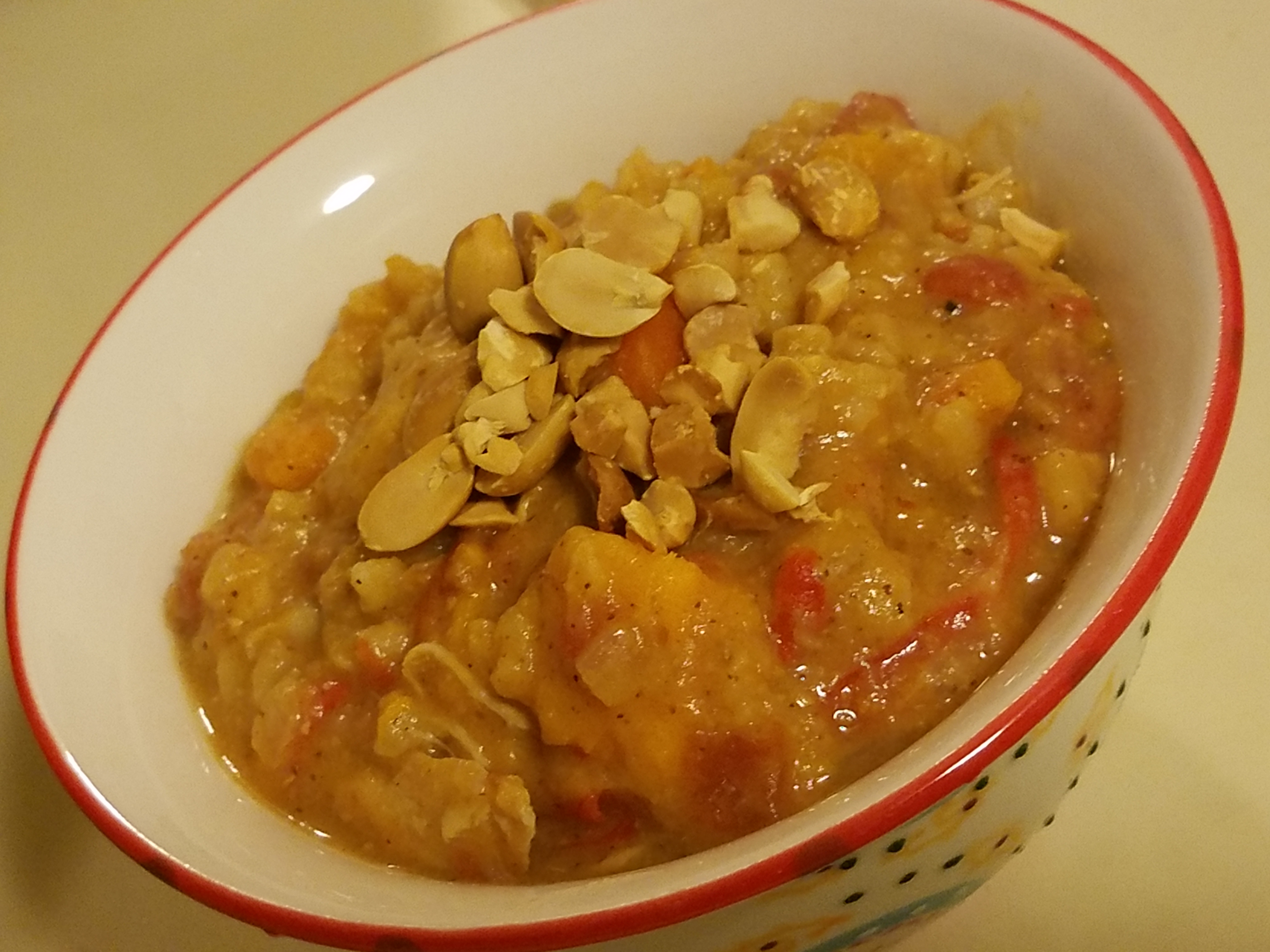 Ashley's African Peanut Soup Casablancaise