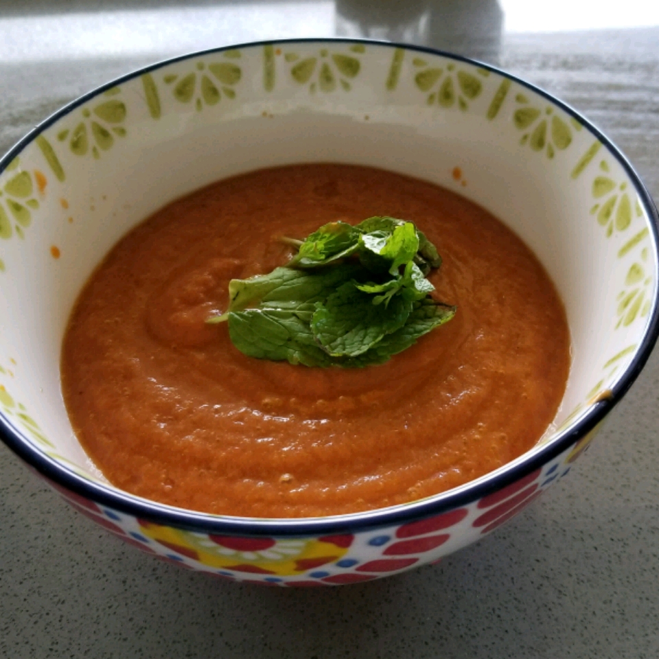 Rosemary Tomato Leek Soup marie