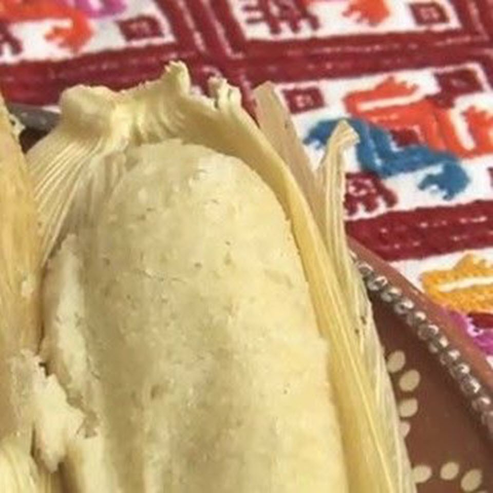 Sweet Almond Tamales with Pastry Cream