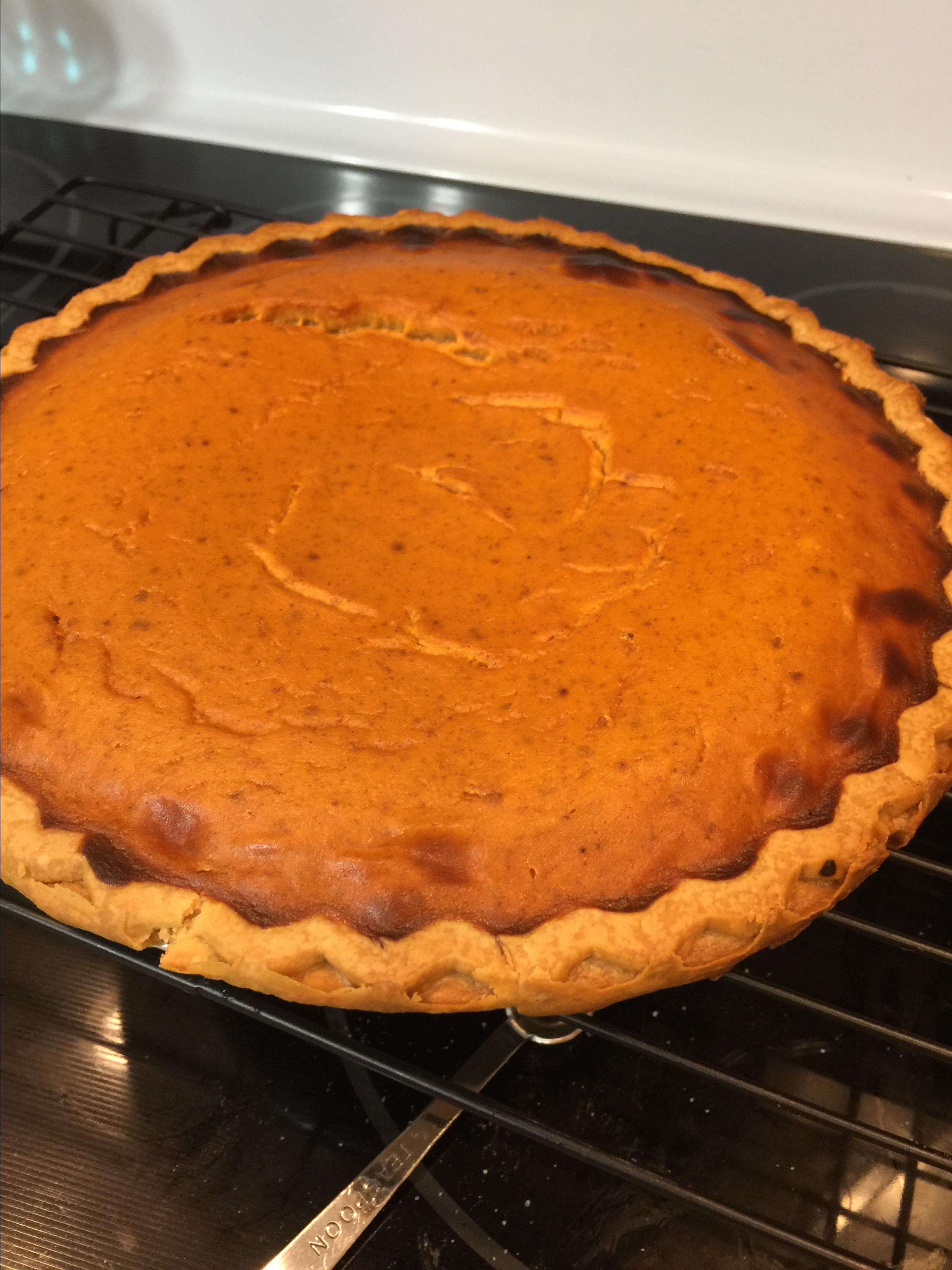 Pumpkin Pie with Truvia® Natural Sweetener 