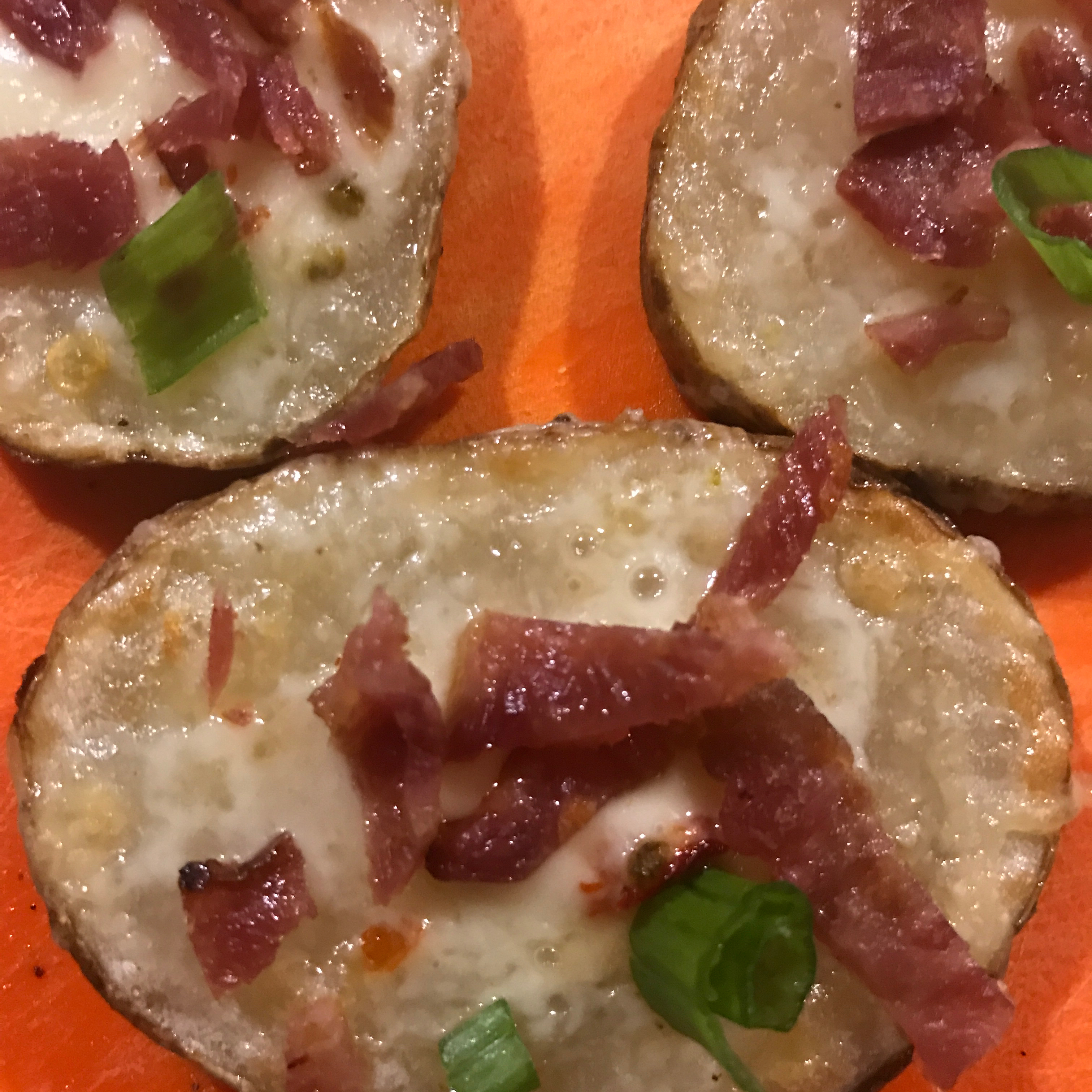 Cheese and Bacon Potato Rounds 